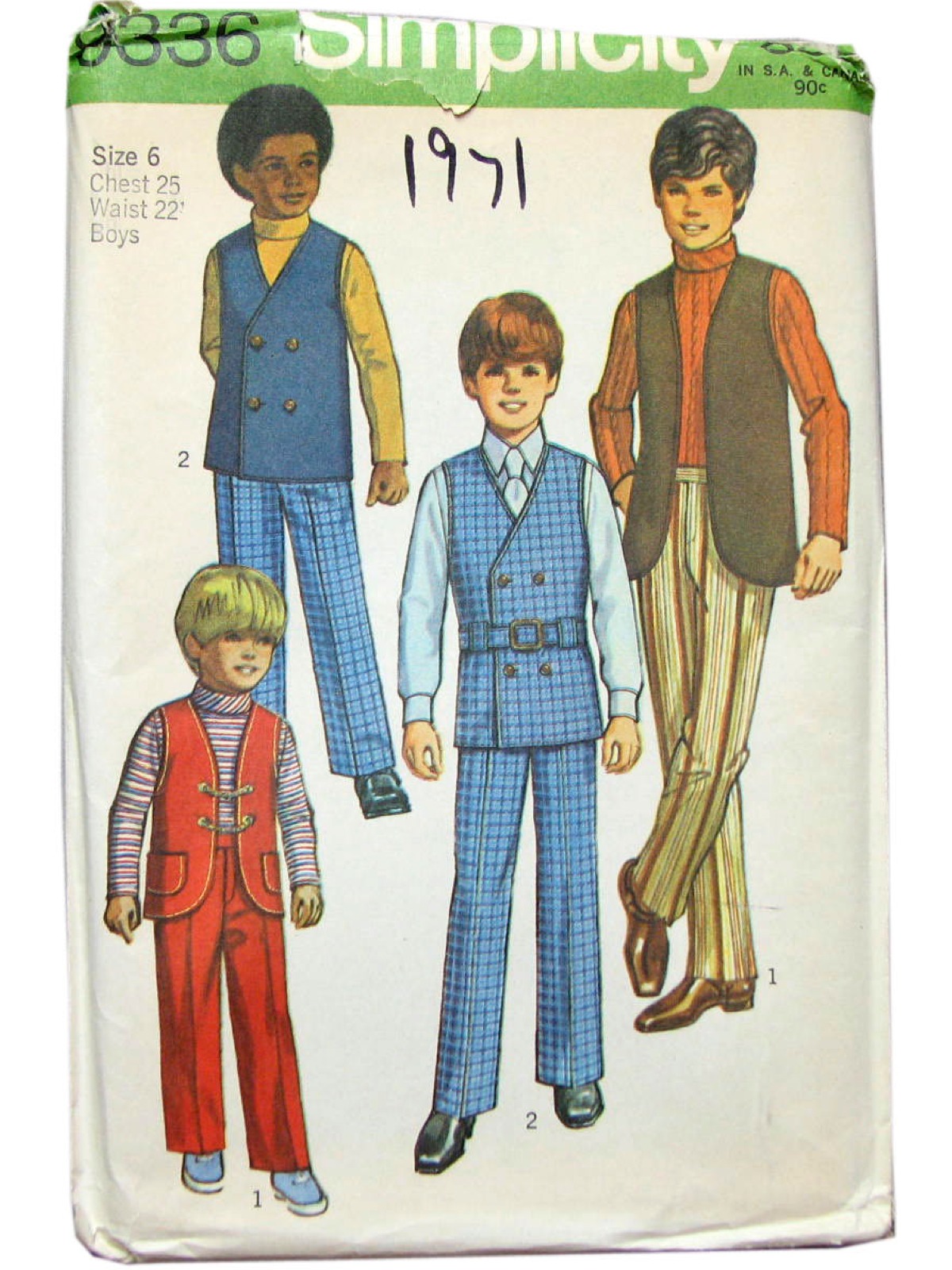 Simplicity Pattern No. 9336 1970s Vintage Sewing Pattern: 70s ...