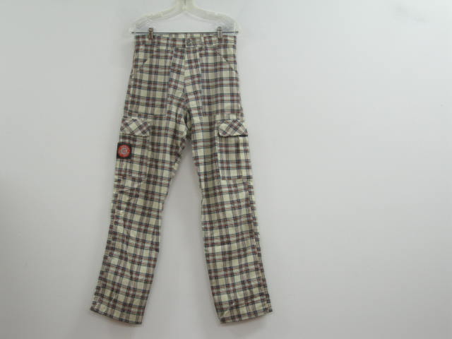 men's plaid cargo pants