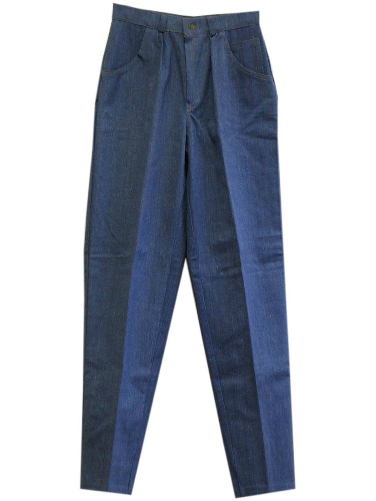 Vintage 1970's Pants: 70s -Space Legs- Womens blue polyester and cotton ...