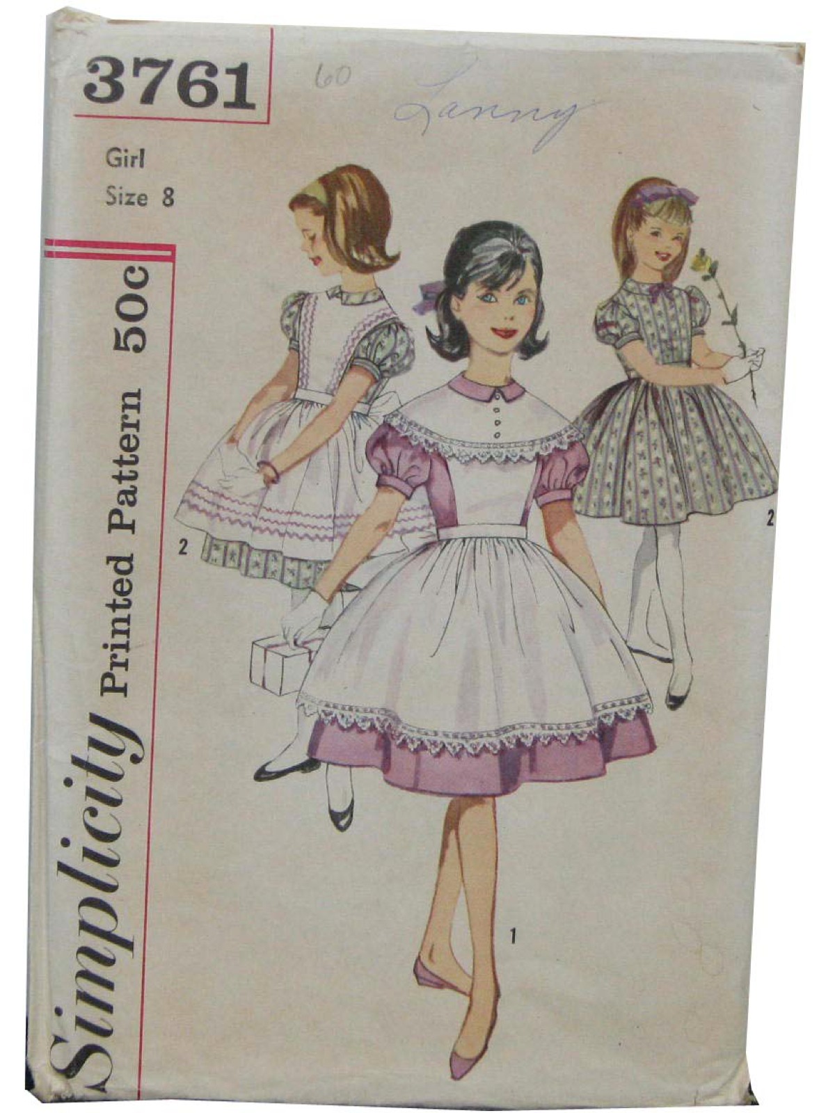 50s pinafore dress