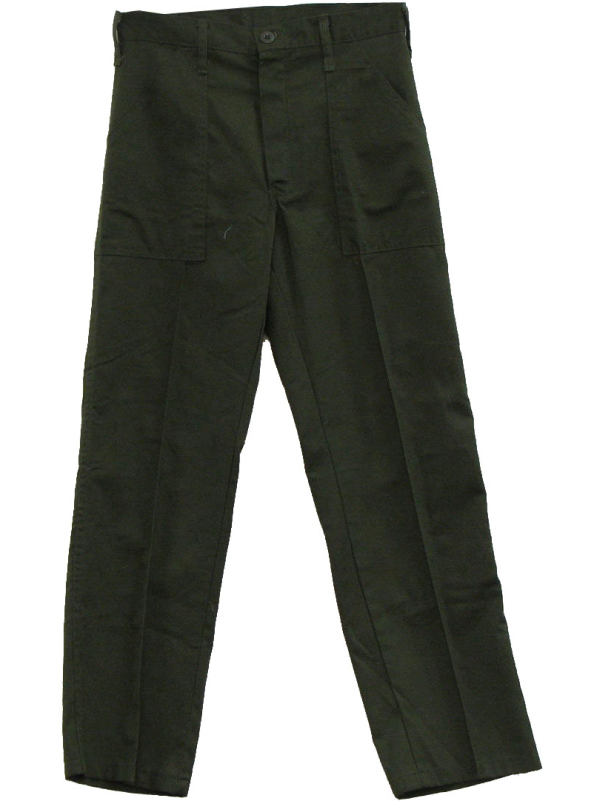 Retro 70s Pants (Gung Ho) : 70s -Gung Ho- Mens army green cotton ...
