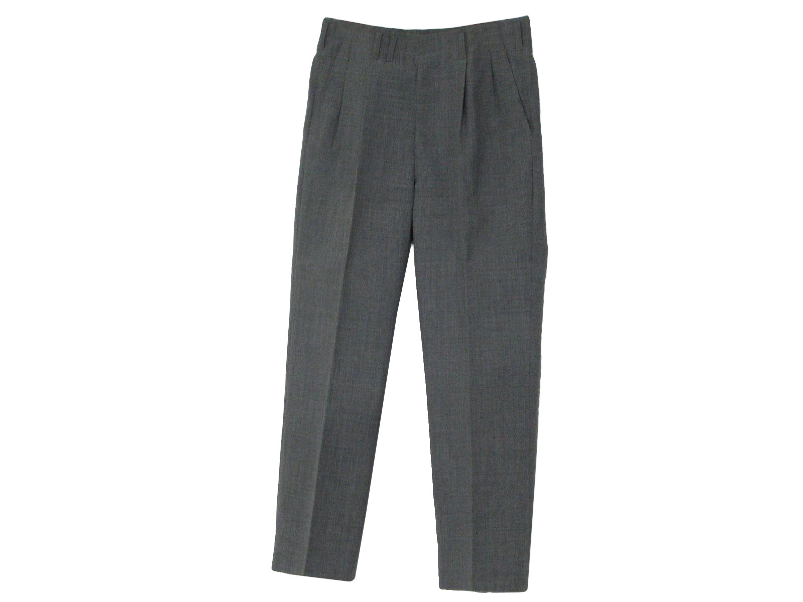 Download Retro Sixties Pants: 60s -No Label- Mens gray heather wool ...