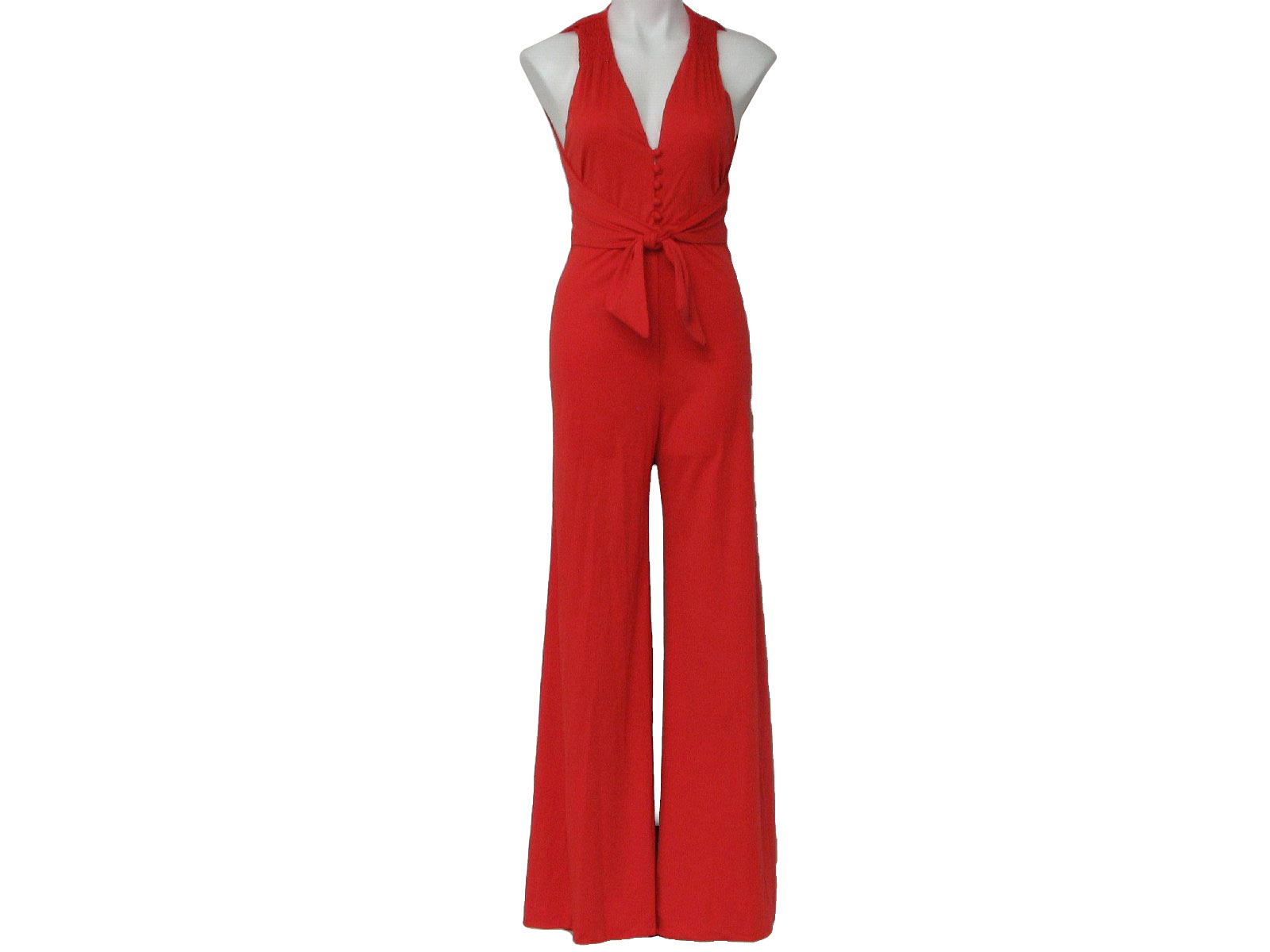 70s flared jumpsuit