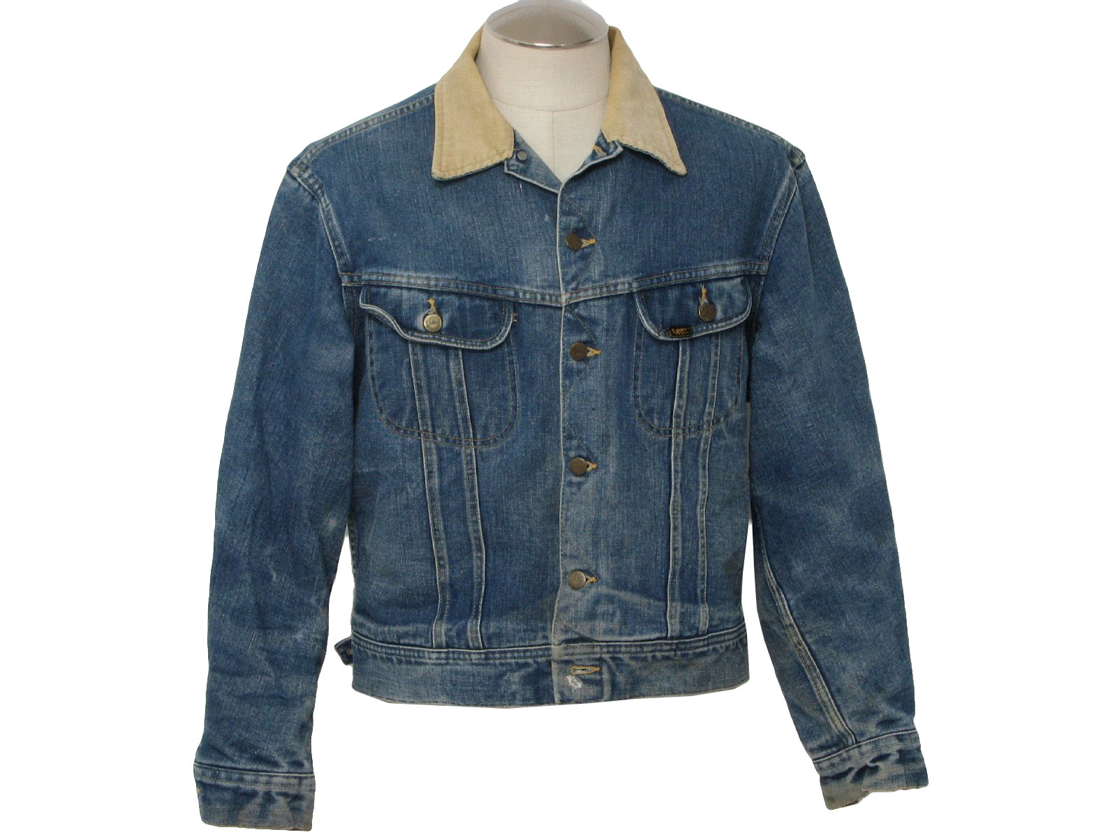 denim jacket tan collar