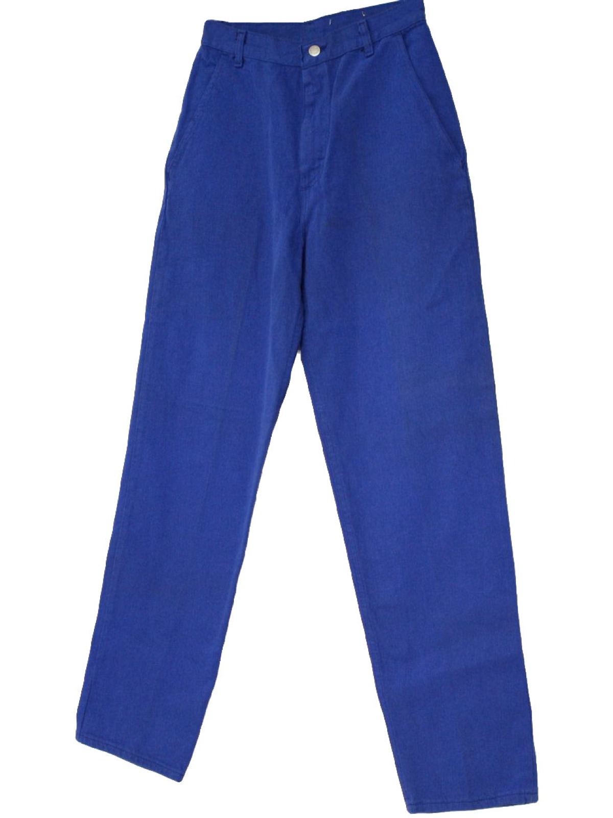 1980's Pants (Wranger): 80s -Wranger- Womens New-Old cobalt blue and ...