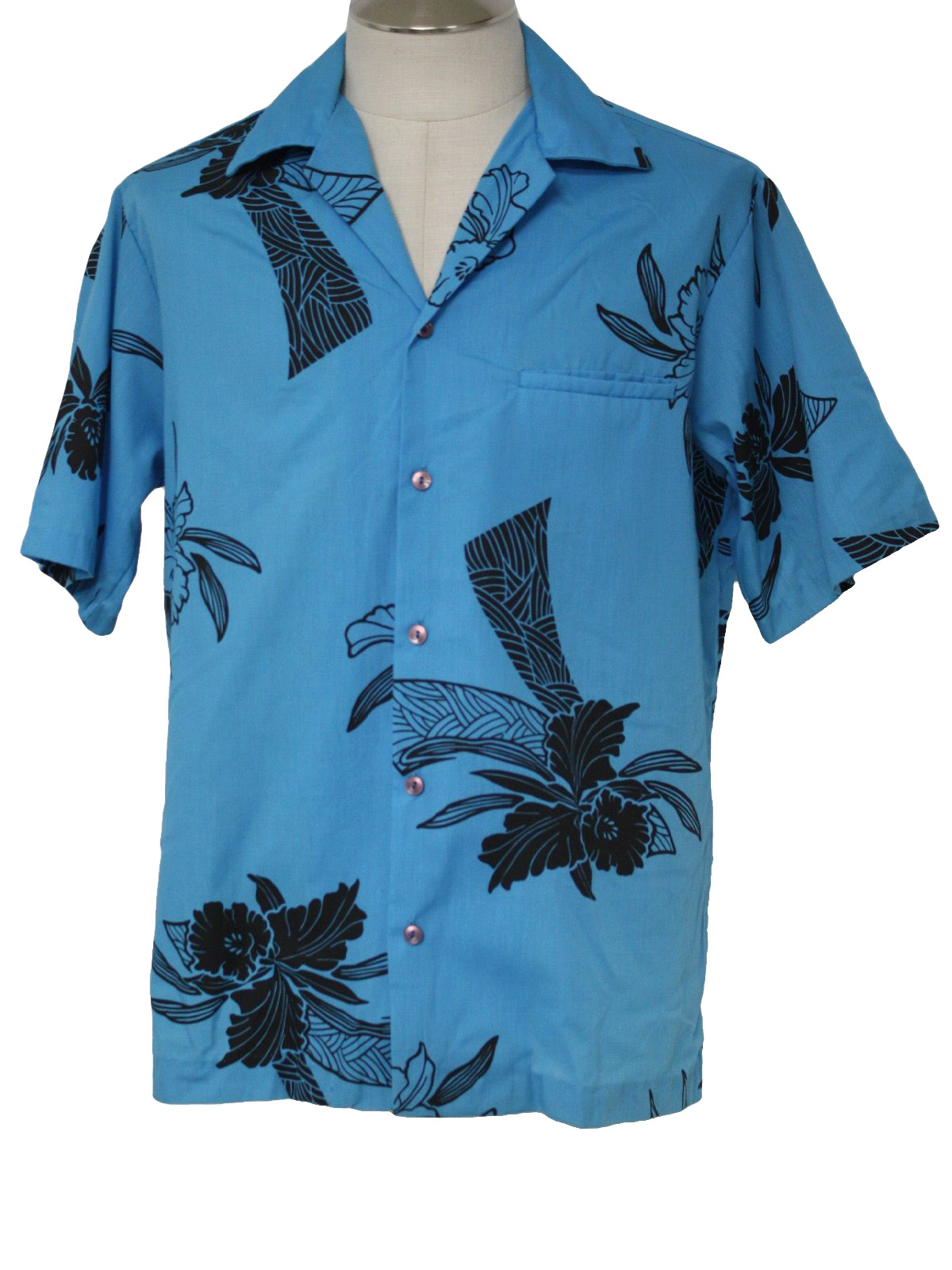 Royal Palm 1980s Vintage Hawaiian Shirt: 80s -Royal Palm- Mens mens ...