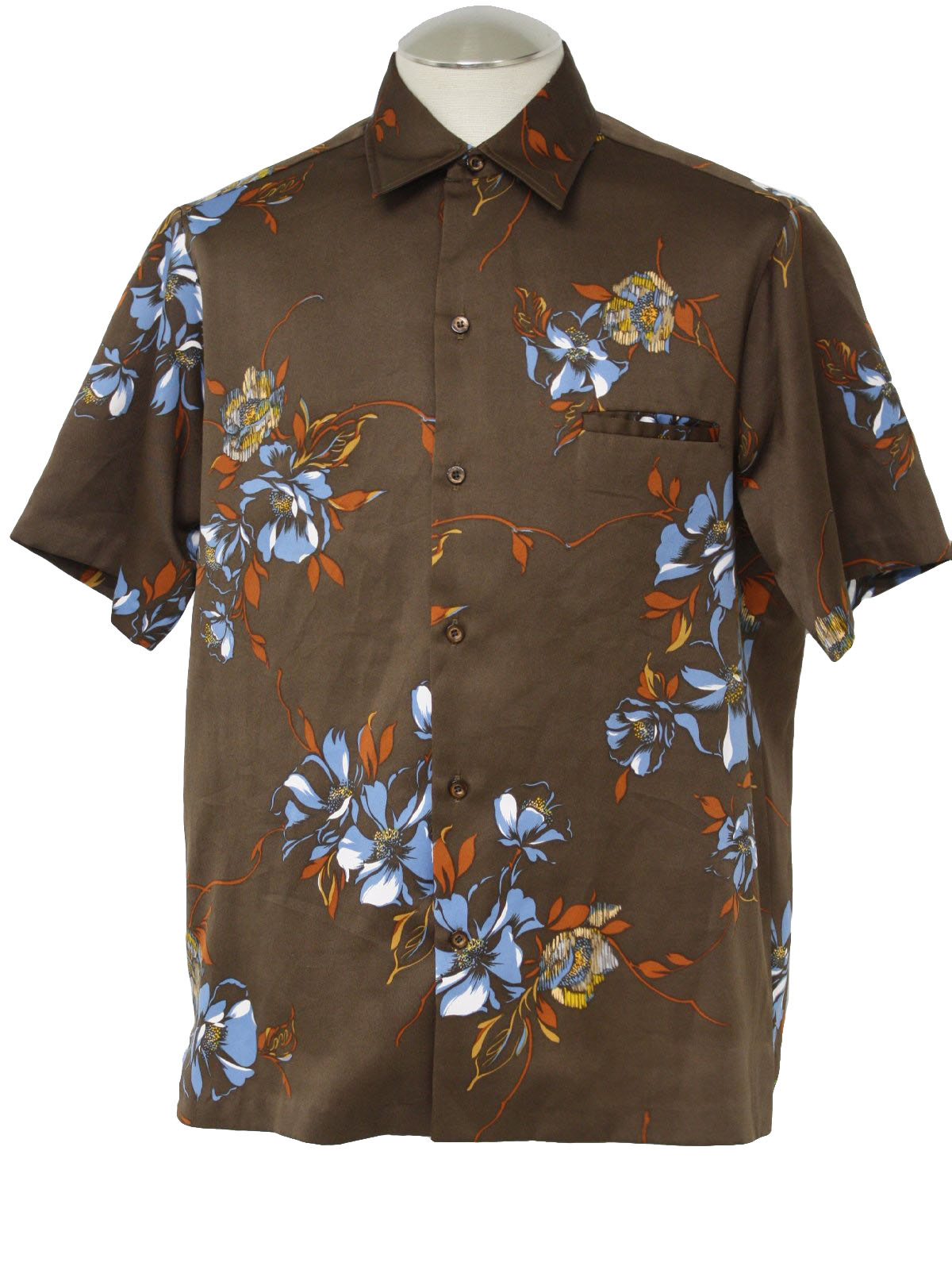 Tori Richard 70's Vintage Hawaiian Shirt: 70s -Tori Richard- Mens brown ...
