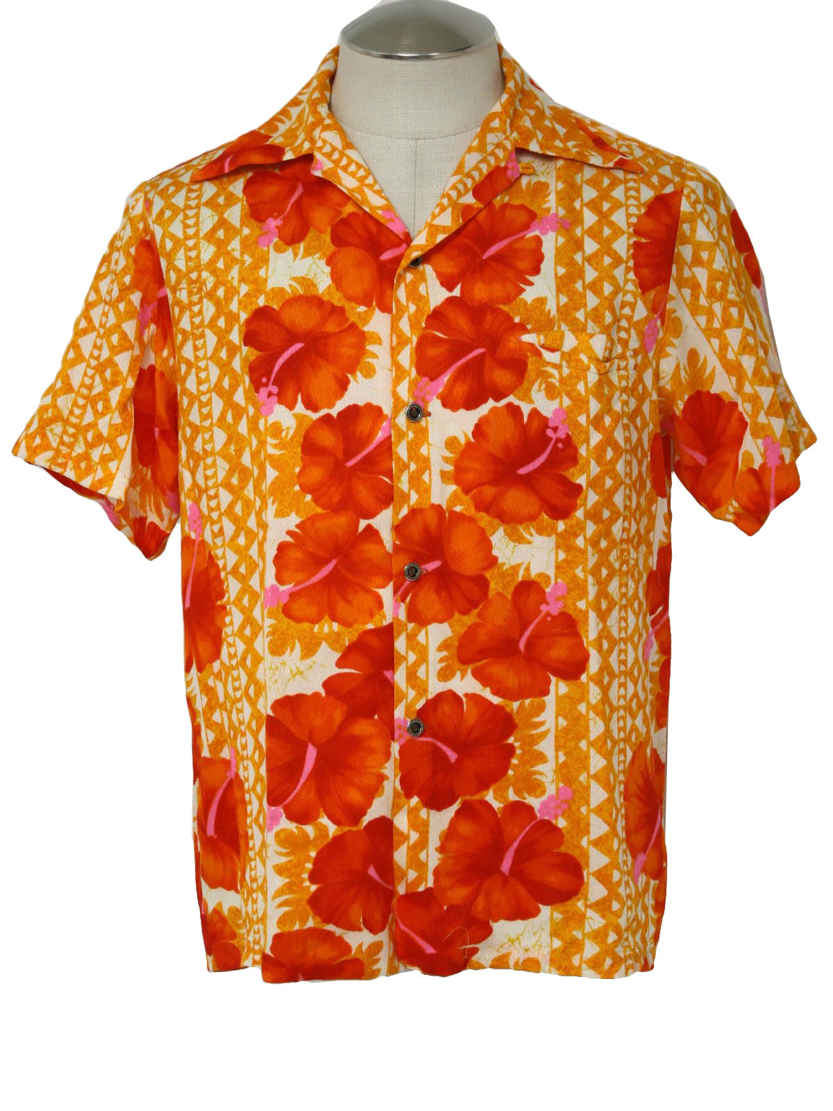 Kimos Polynesian Shop Seventies Vintage Hawaiian Shirt: Early 70s ...