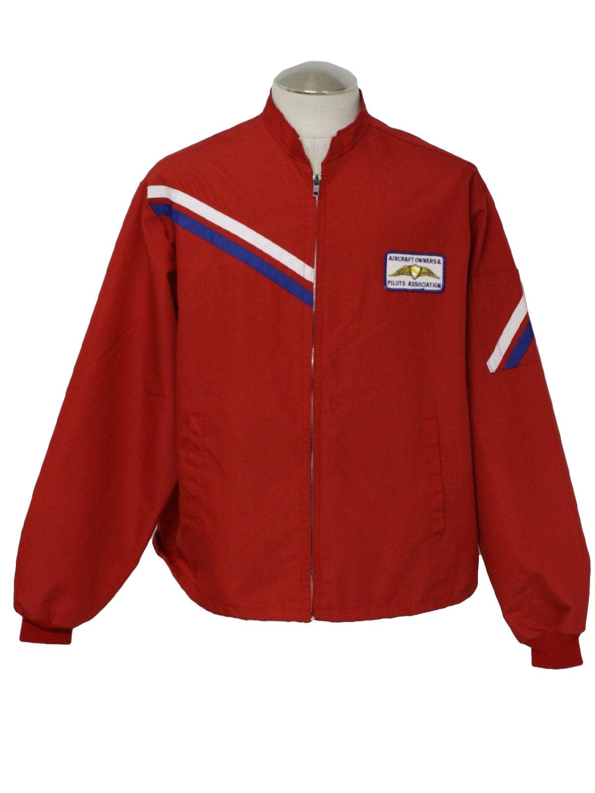 1970's Jacket (Flight Apparel Ind.): 70s -Flight Apparel Ind.- Mens red ...