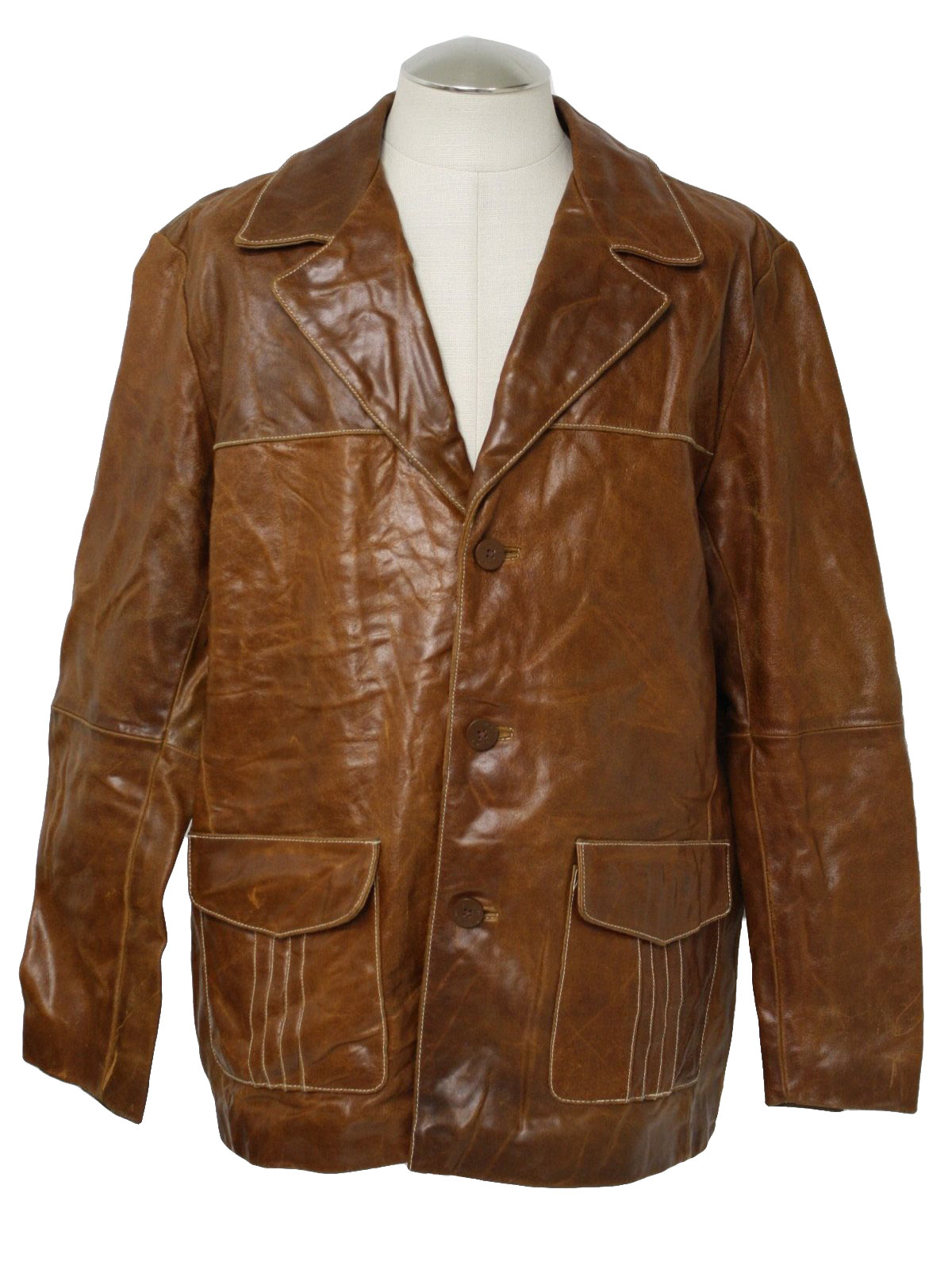 Vintage 70s Wilsons Leather Jacket deals