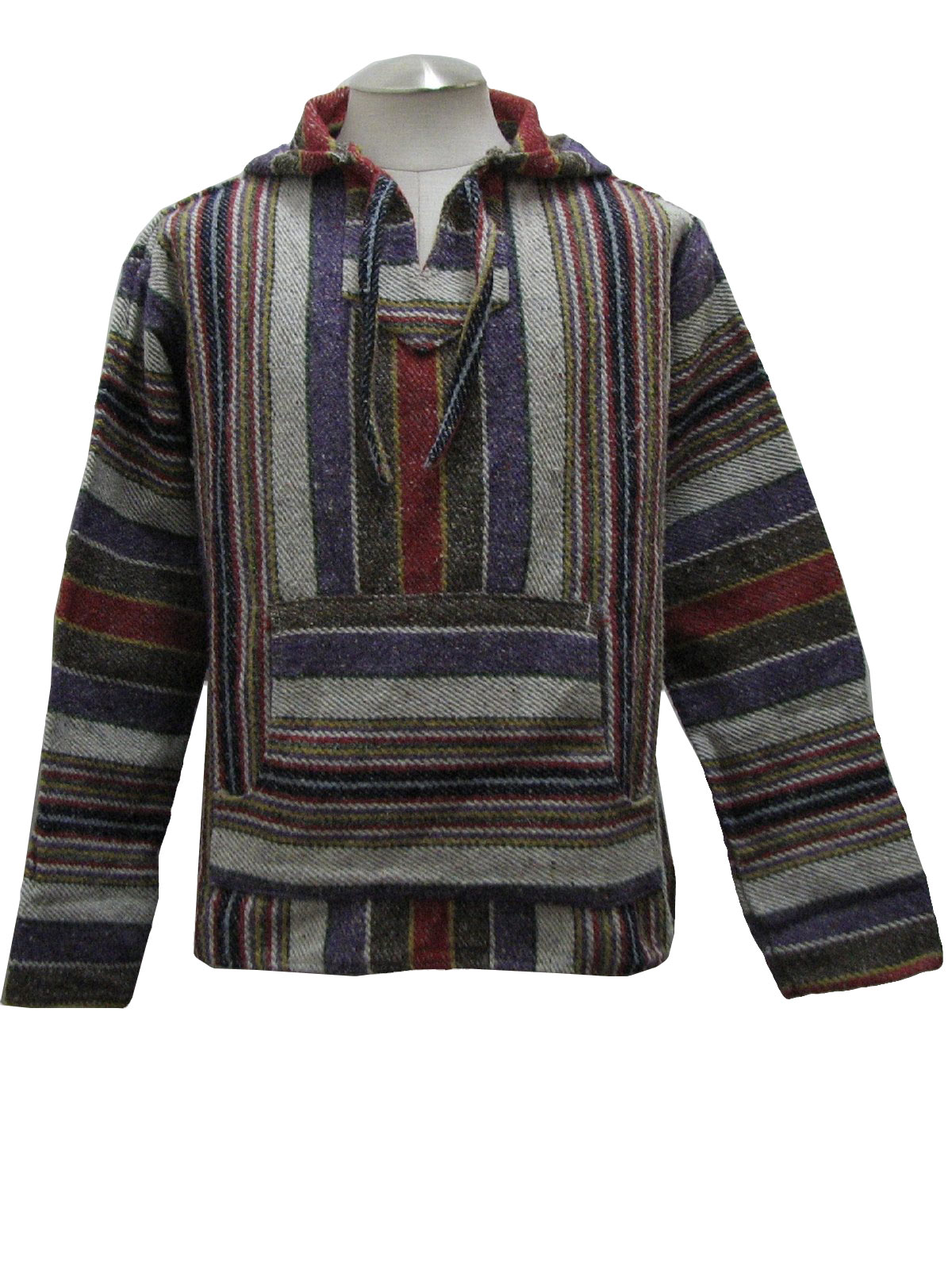 80's Molina Oaxaca Jacket: 80s -Molina Oaxaca- Mens red, brown, purple ...