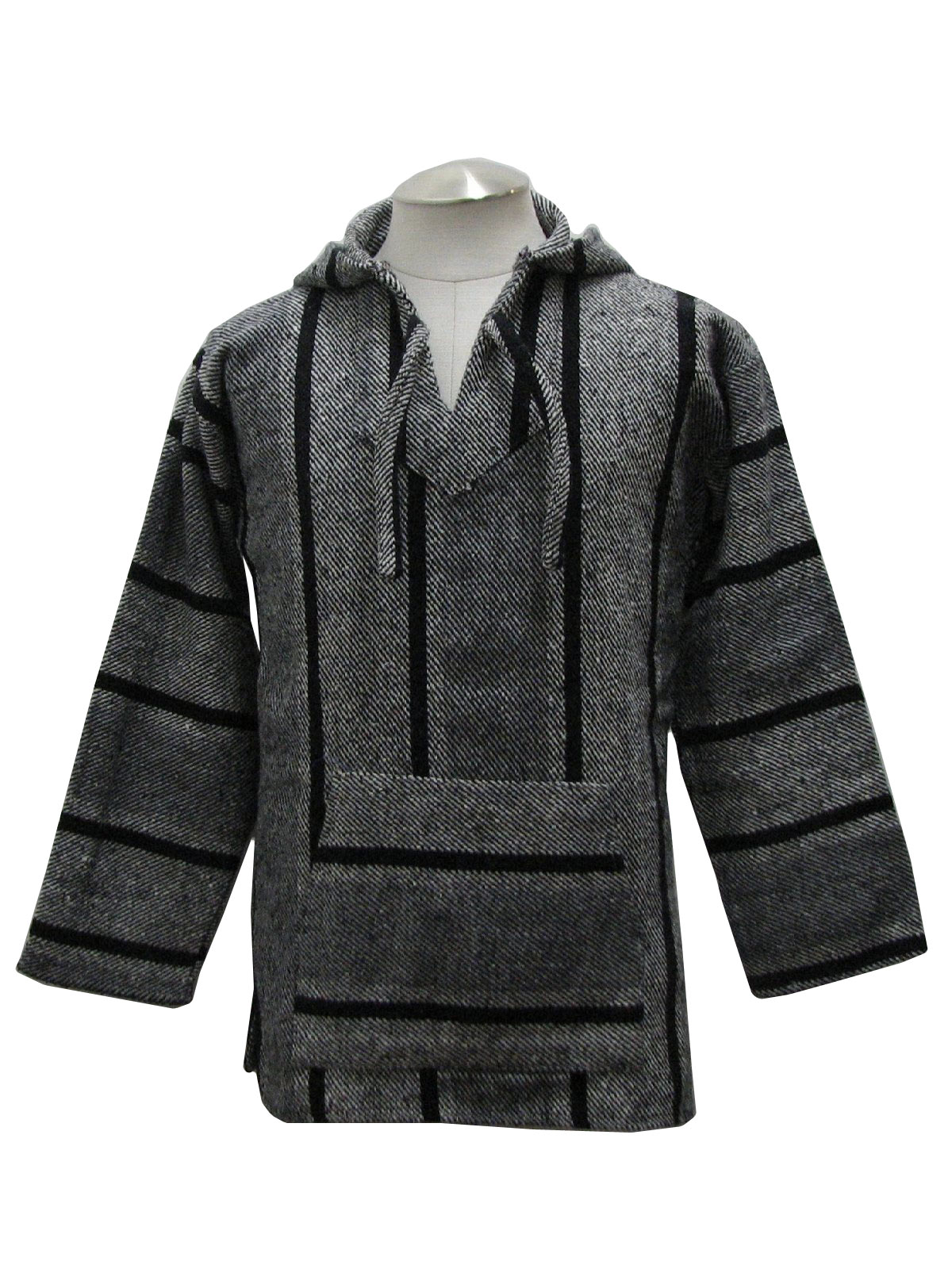 Retro Eighties Jacket: 80s -Textiles- Mens white and black cotton woven ...