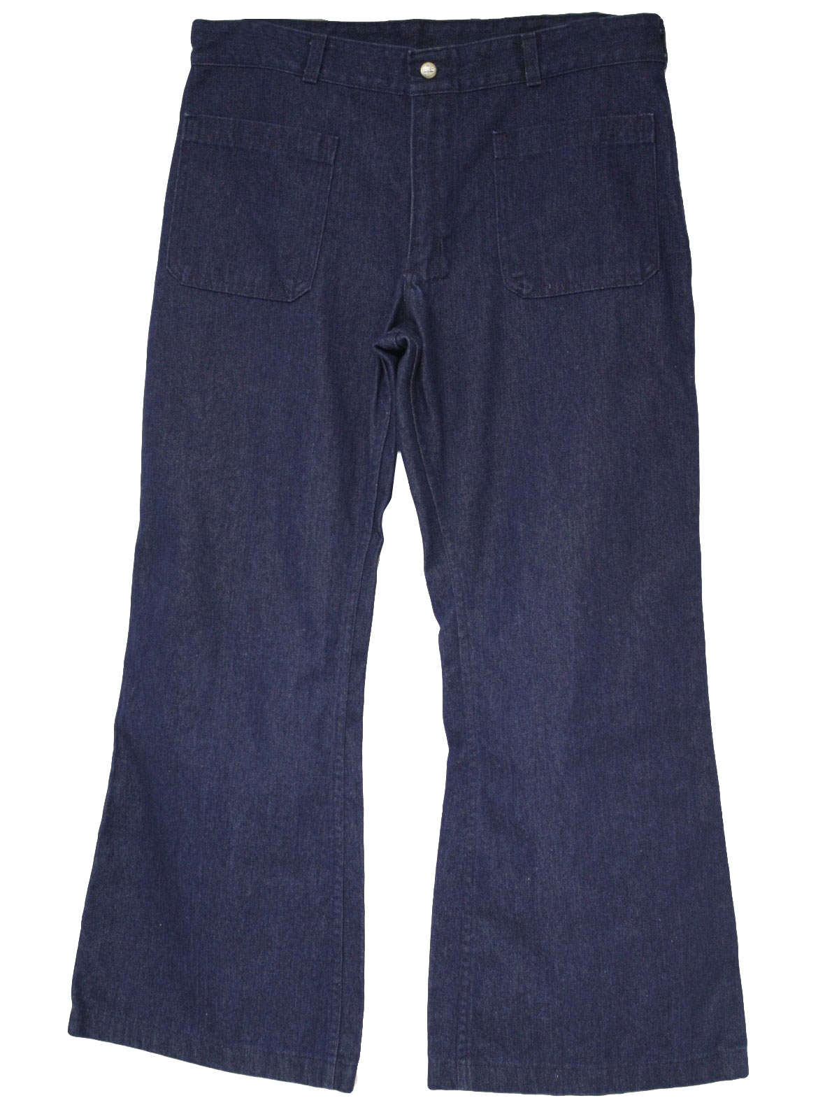 Vintage Seafarer 1970s Bellbottom Pants: 70s -Seafarer- Mens blue ...