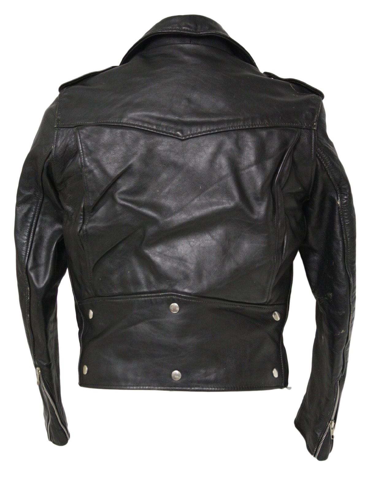 Retro 80s Leather Jacket (Outdoor Exchange) : 80s -Outdoor