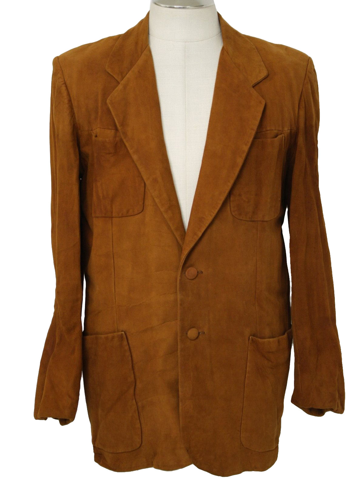 Retro Forties Leather Jacket: Late 40s -Companions in Suede by Davidson ...