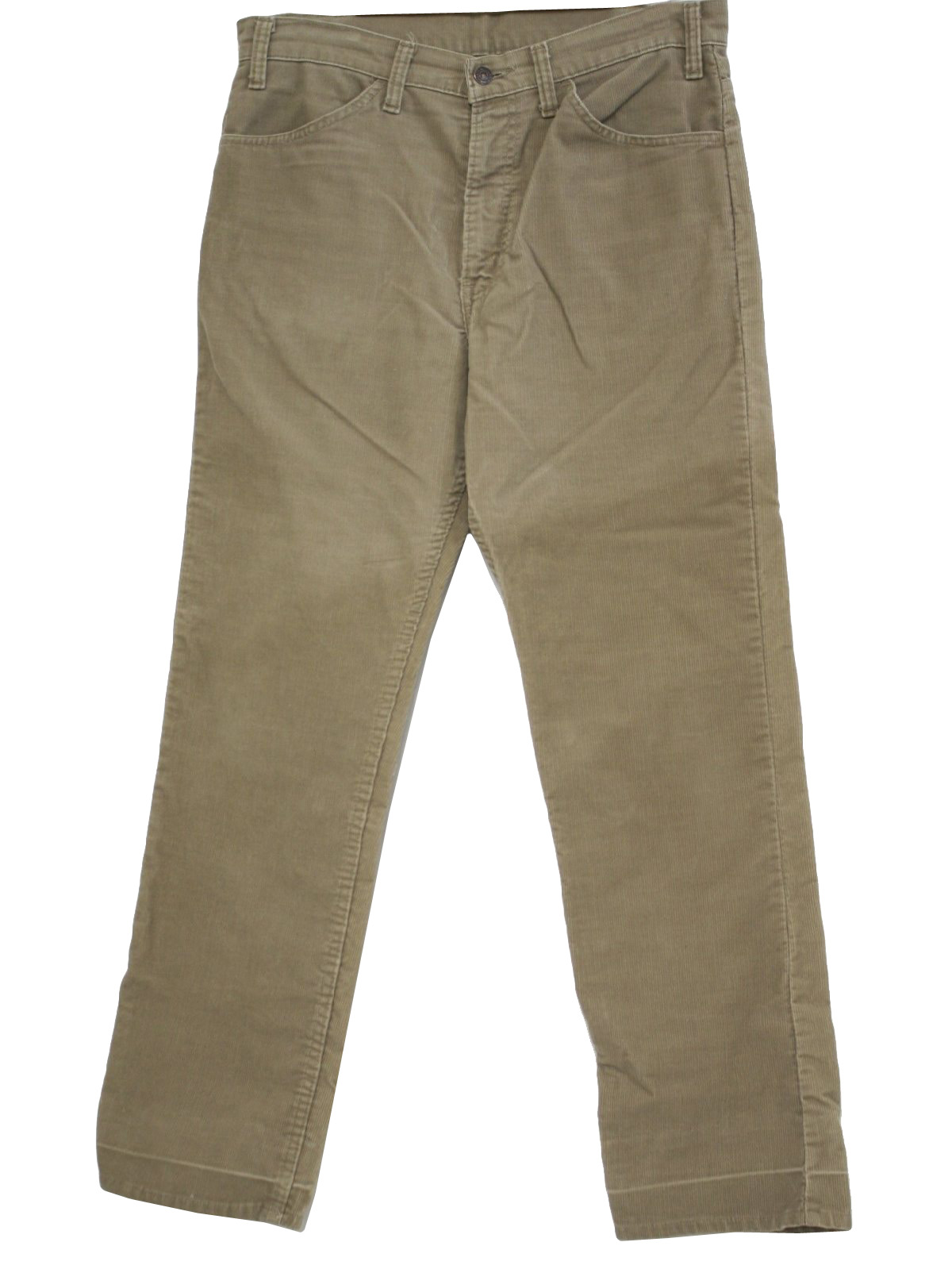 90's Vintage Pants: 90s -Levis- Mens tan cotton polyester corduroy, 4 ...