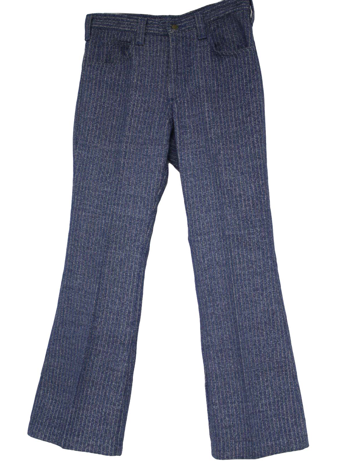 1970's Bellbottom Pants (Lee): 70s -Lee- Mens blue, black and white ...