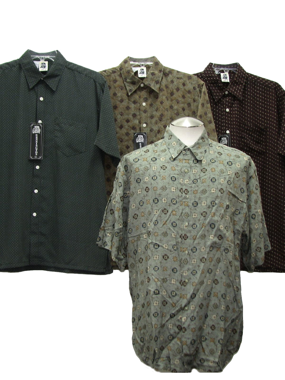 mens 60s button down shirts