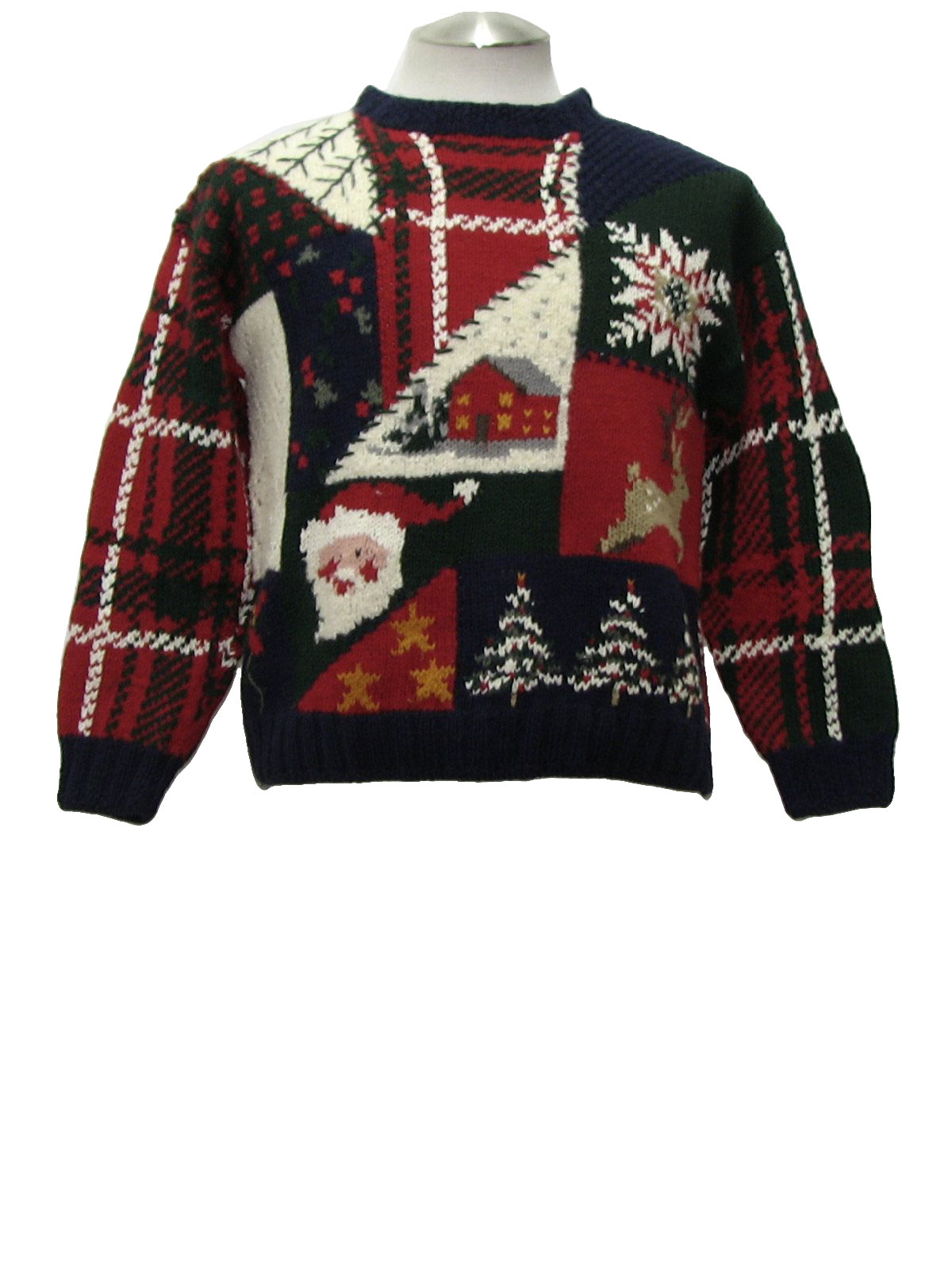 Woolrich 80's Vintage Womens Ugly Christmas Sweater: 80s -Woolrich ...