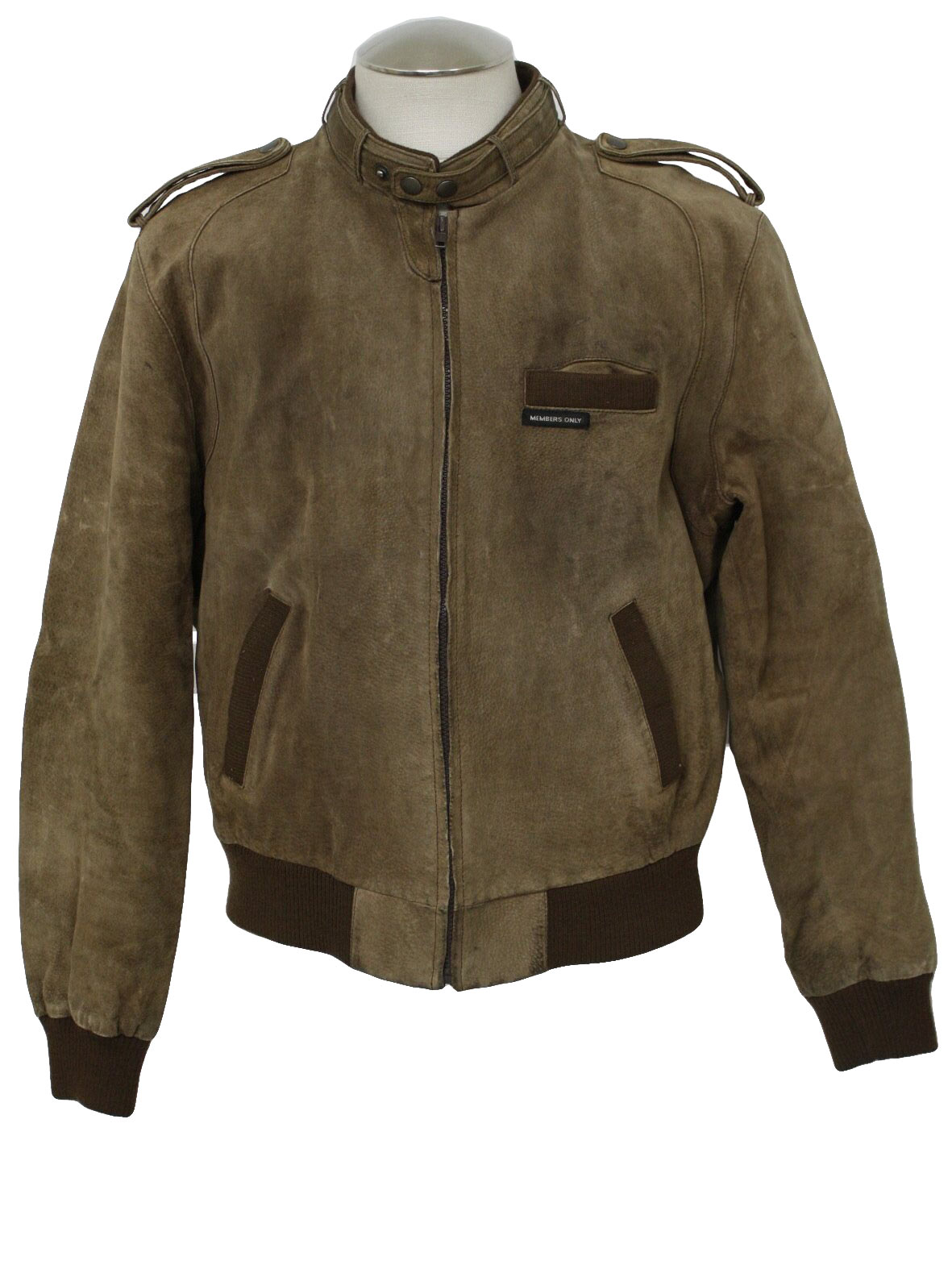 Members only 2024 suede jacket