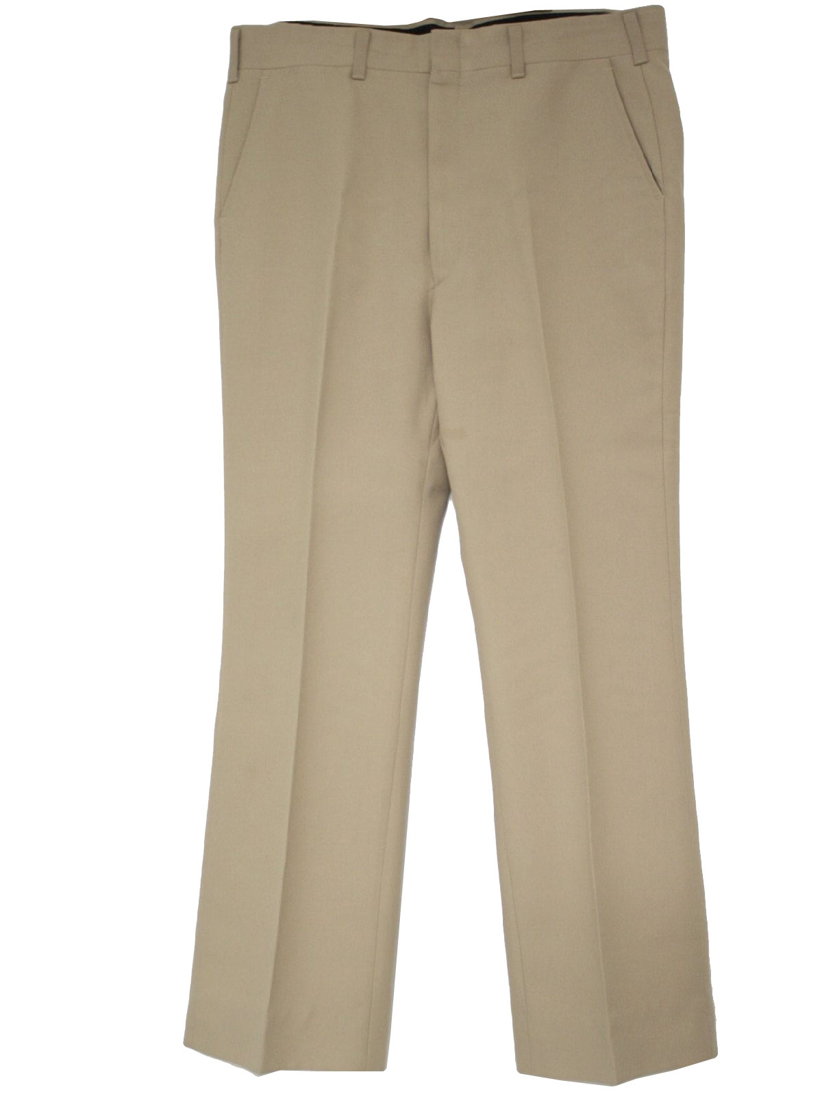 Vintage 70s Flared Pants / Flares: 70s -Haggar Slacks- Mens beige ...