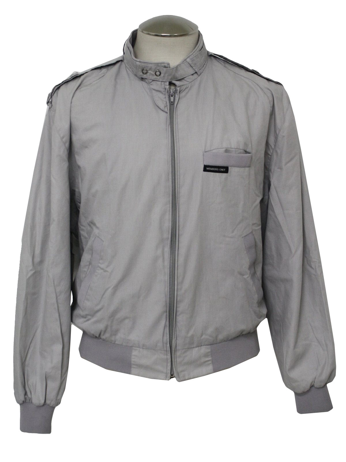 Members only gray on sale jacket