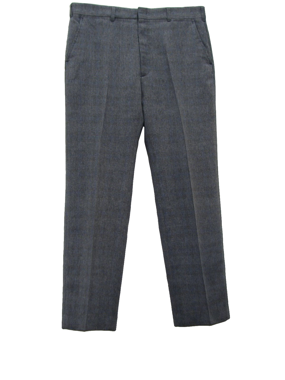 70's Haggar Pants: 70s -Haggar- Mens grey, blue, and black windowpane ...