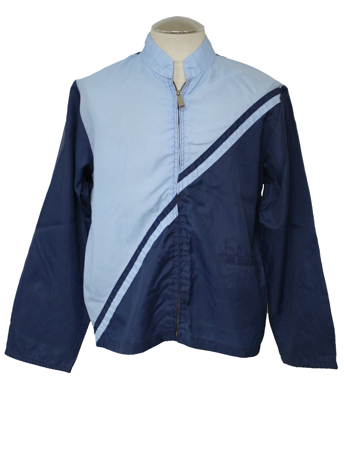 BAIT Men Nylon Windbreaker Jacket (navy / blue)