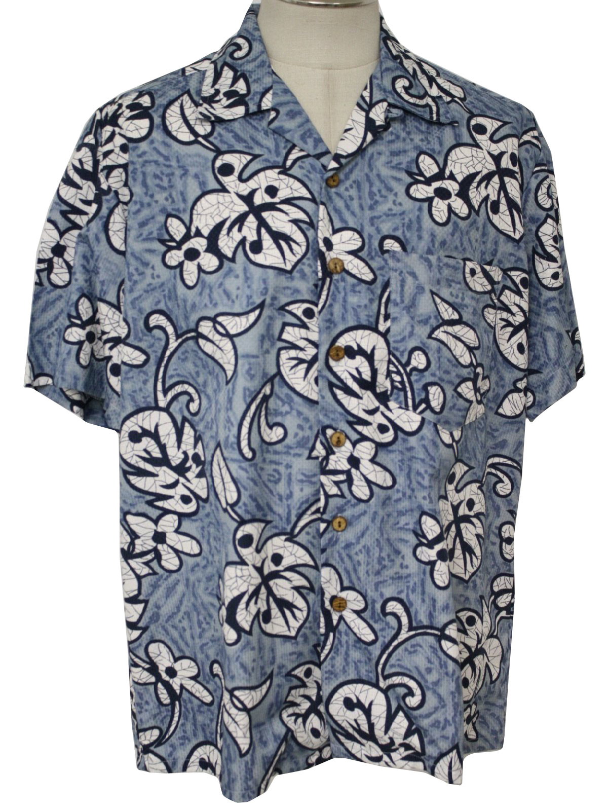 1980's Retro Hawaiian Shirt: 80s style (made more recently) -Kennington ...