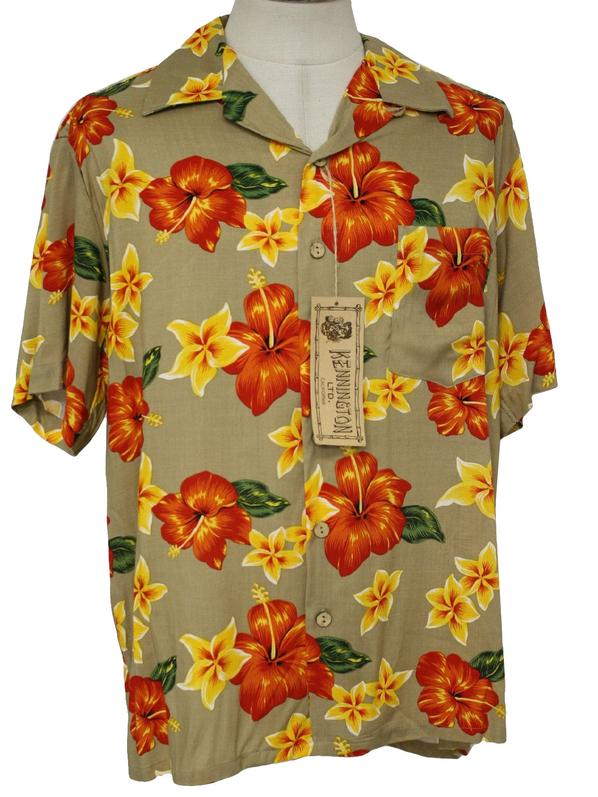 Kennington 80's Vintage Hawaiian Shirt: 80s style (made more recently ...
