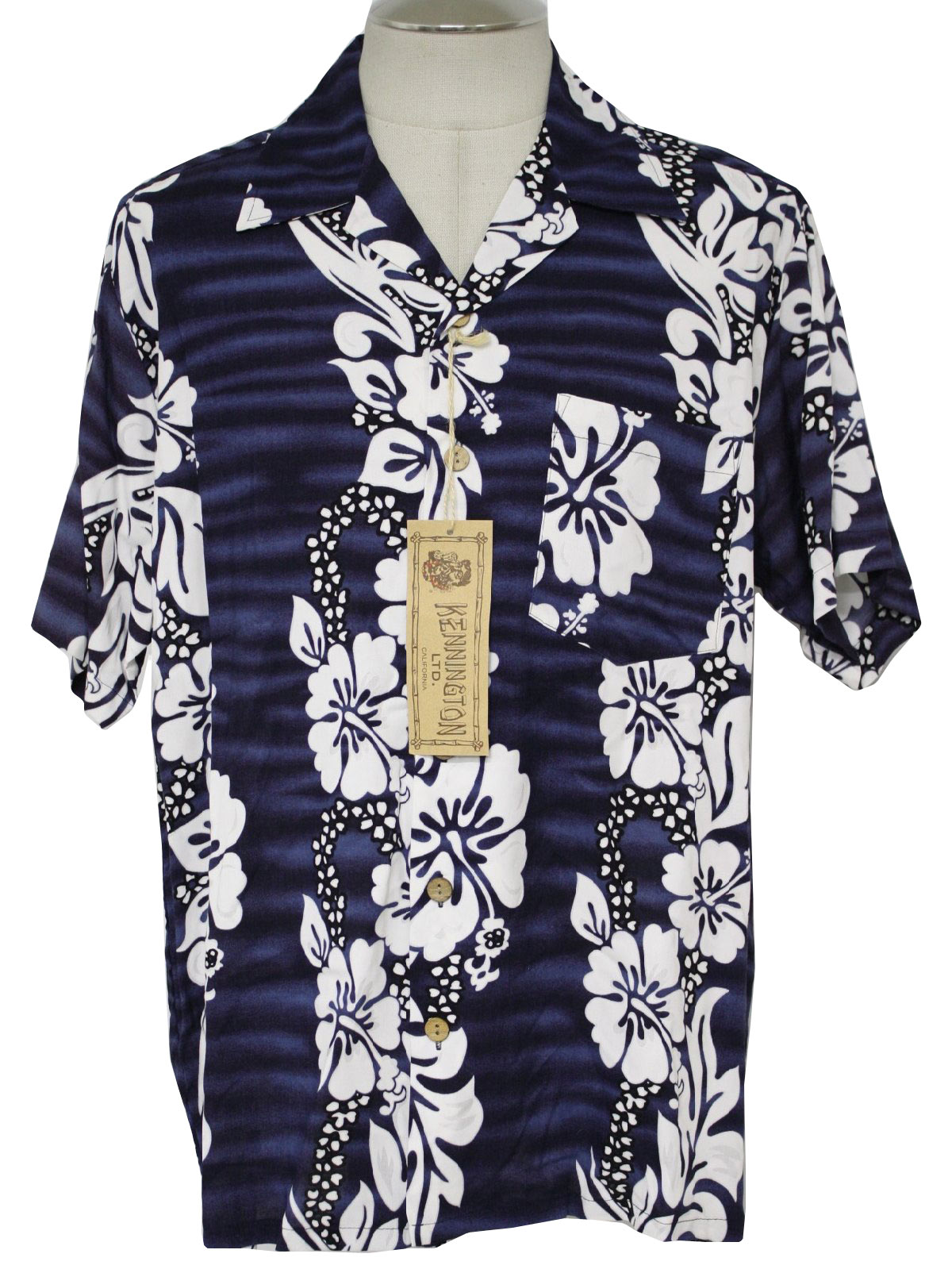 1980's Retro Hawaiian Shirt: 80s style (made more recently) -Kennington ...