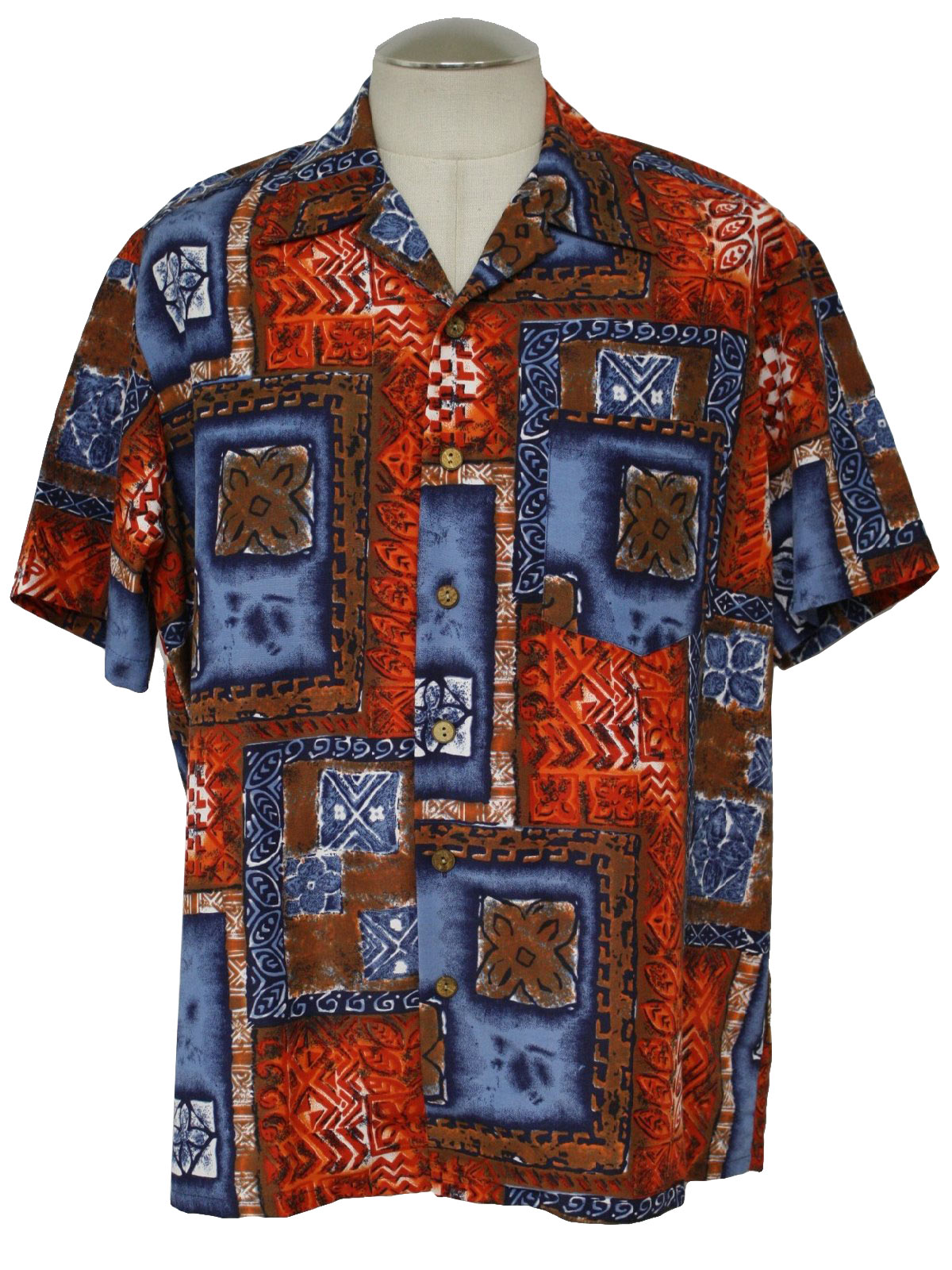 70's Kennington Hawaiian Shirt: 70s style (made more recently ...