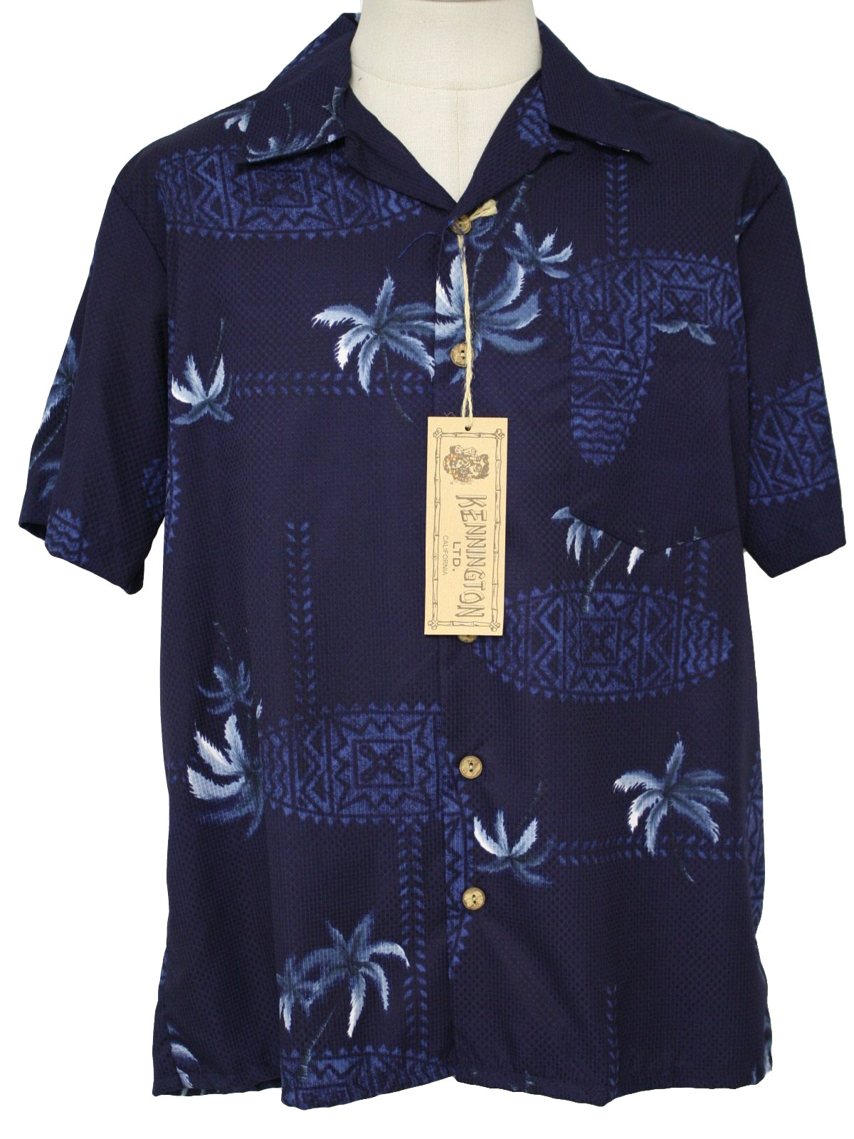 1980s Kennington Hawaiian Shirt: 80s style (made more recently