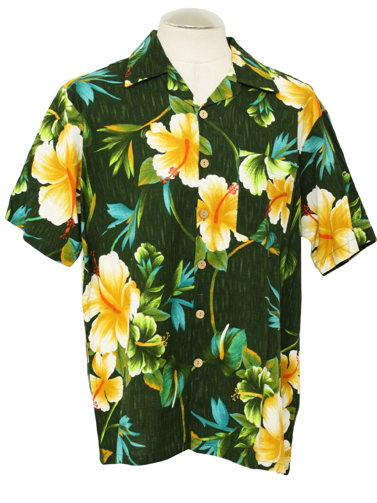 1960's Hawaiian Shirt: 60s style (made in 90s) -Kennington Limited ...