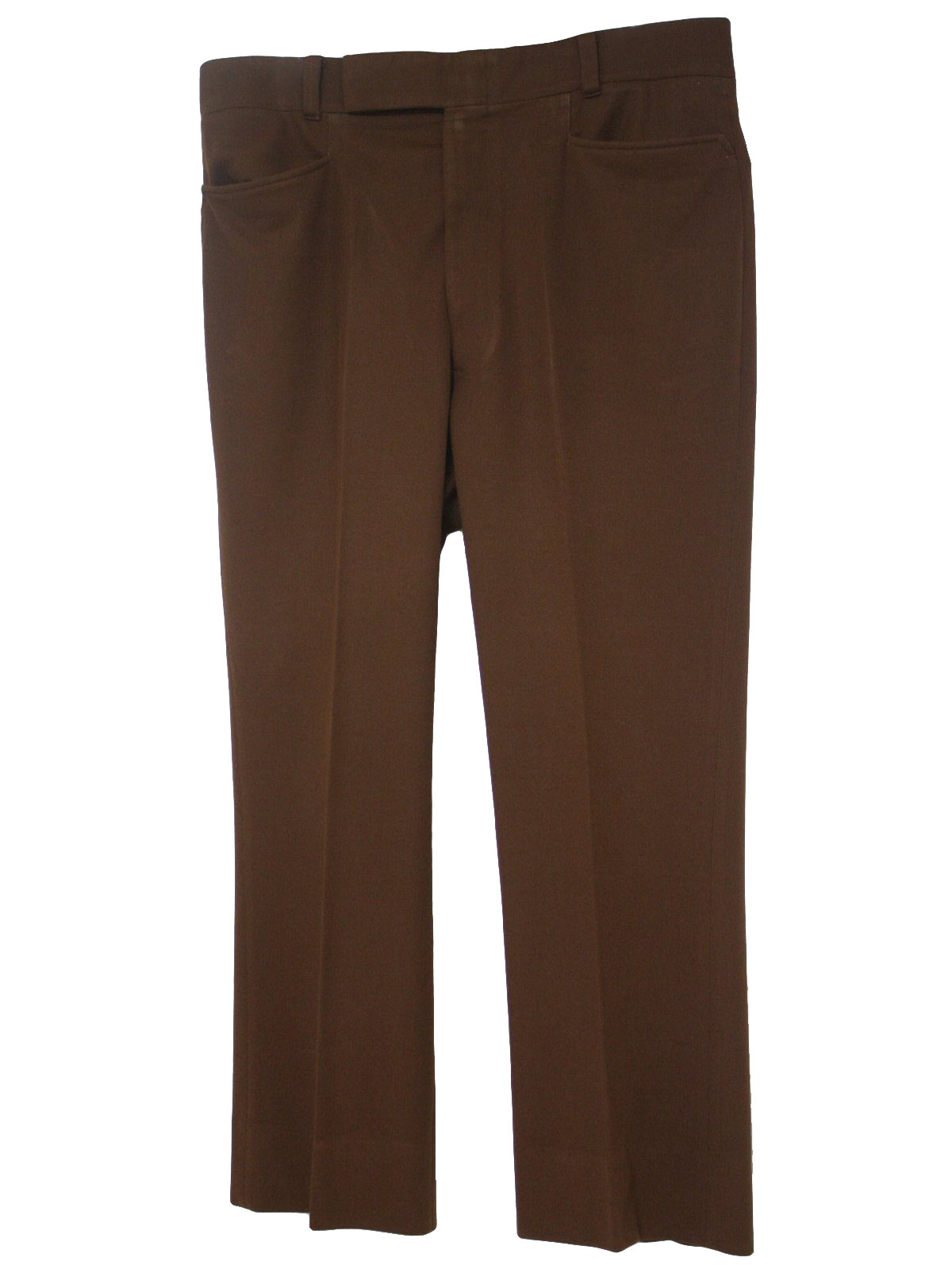 Retro 1970's Flared Pants / Flares (Arthur) : 70s -Arthur- Mens brown ...