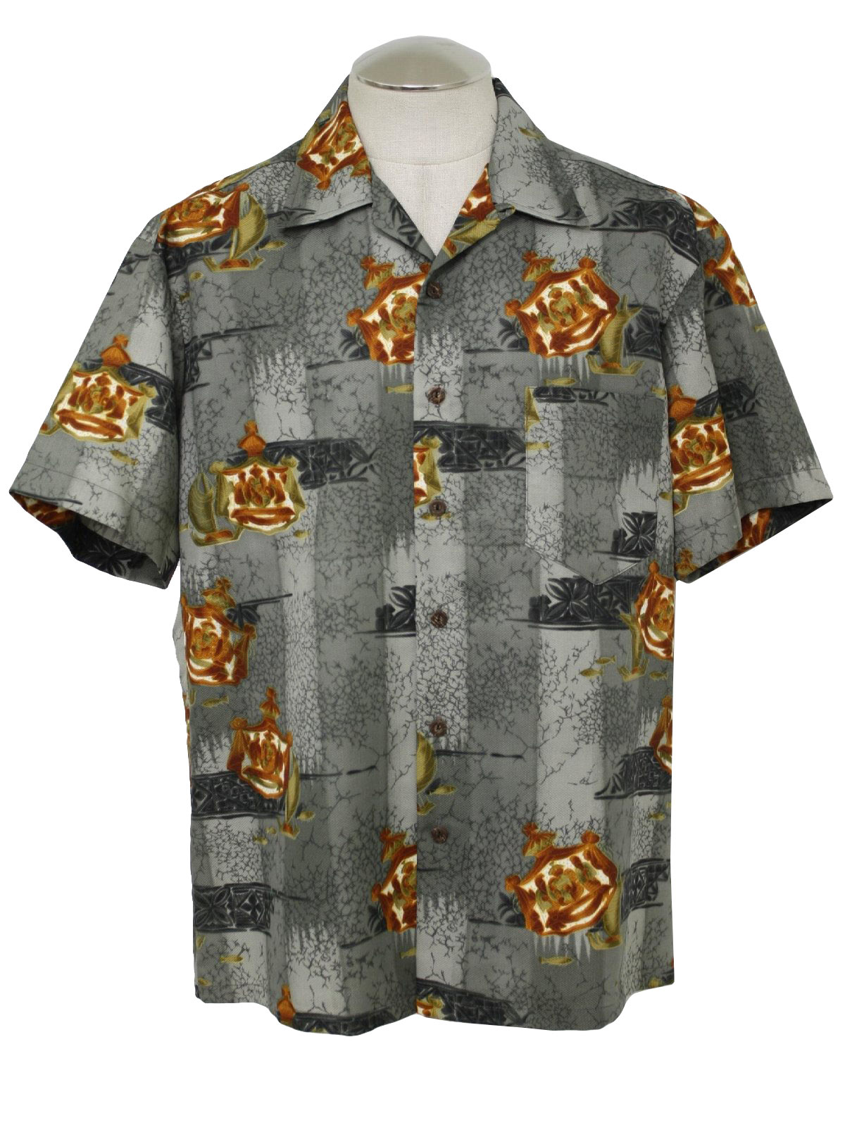 90s Vintage Kennington Hawaiian Shirt: 90s (60s inspired) -Kennington