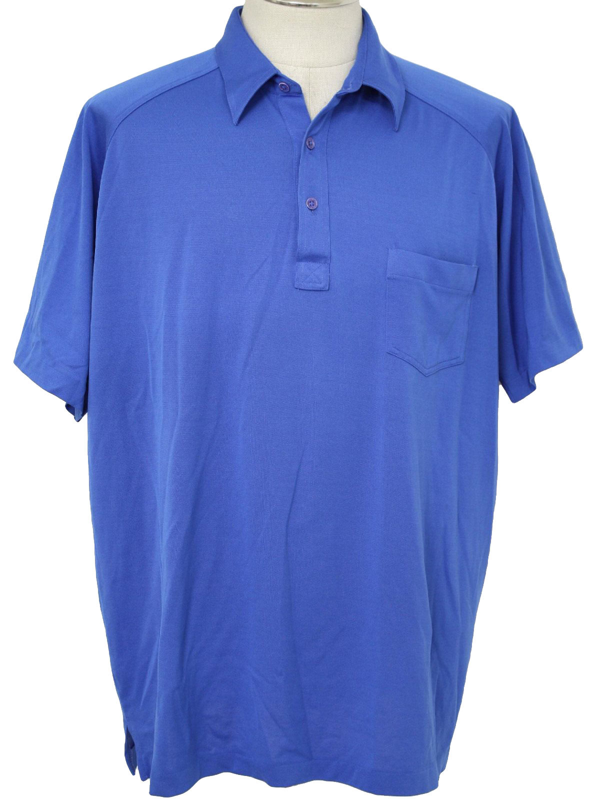 Vintage Cotton Mist 80's Shirt: 80s -Cotton Mist- Mens blue cotton ...