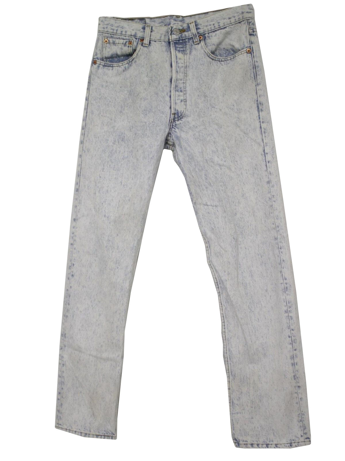 Retro 1980's Pants (Levis) : 80s -Levis- Mens white and blue with gold ...