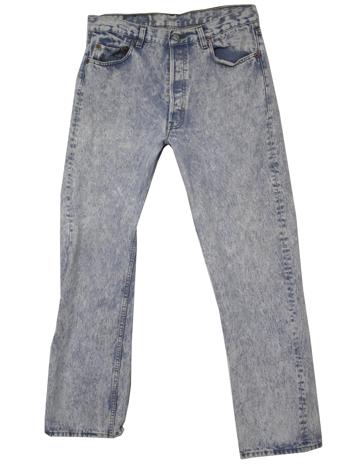 Levis 80's Vintage Pants: 80s -Levis- Mens light blue and white with ...