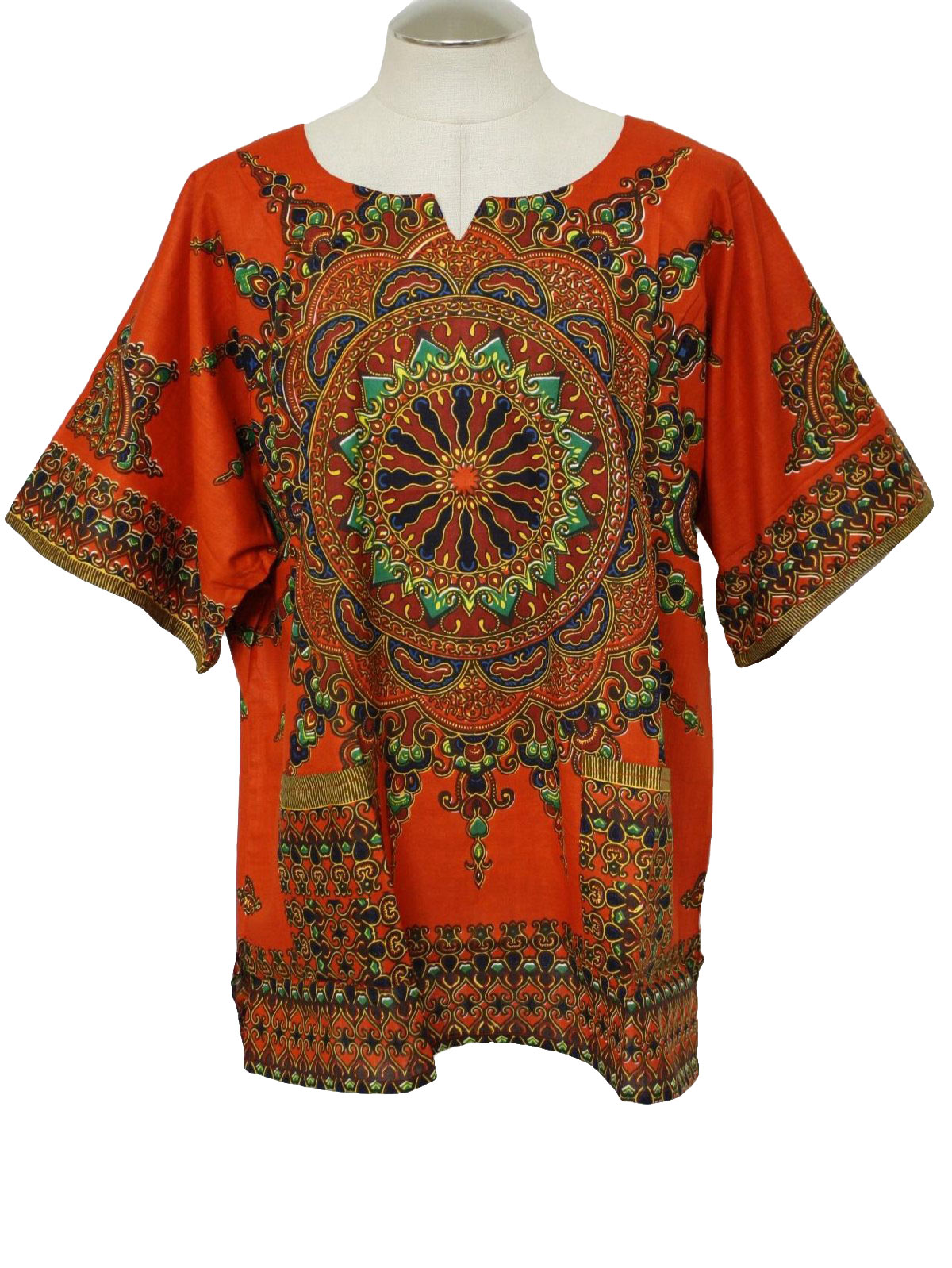 Retro 1970's Dashiki Shirt (Funky) : 70s reproduction (made new ...