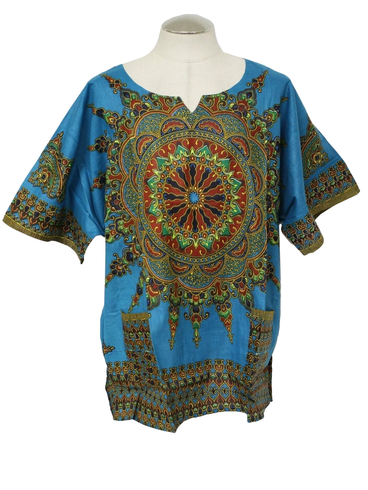 Seventies Vintage Dashiki Shirt: 70s reproduction (made new recently ...