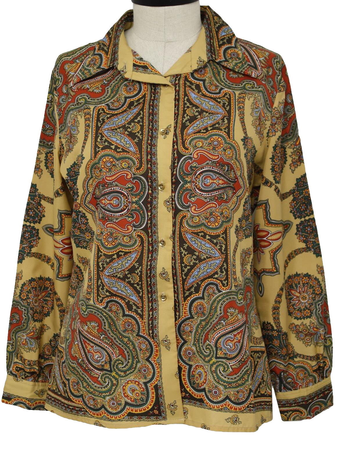 paisley disco shirt