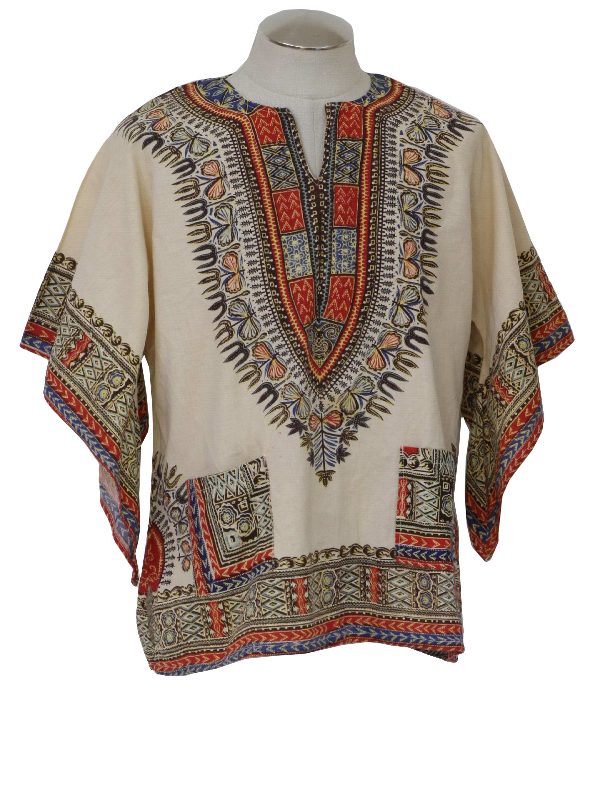 1960s made in Pakistan Dashiki Shirt: 60s -made in Pakistan- Unisex ...