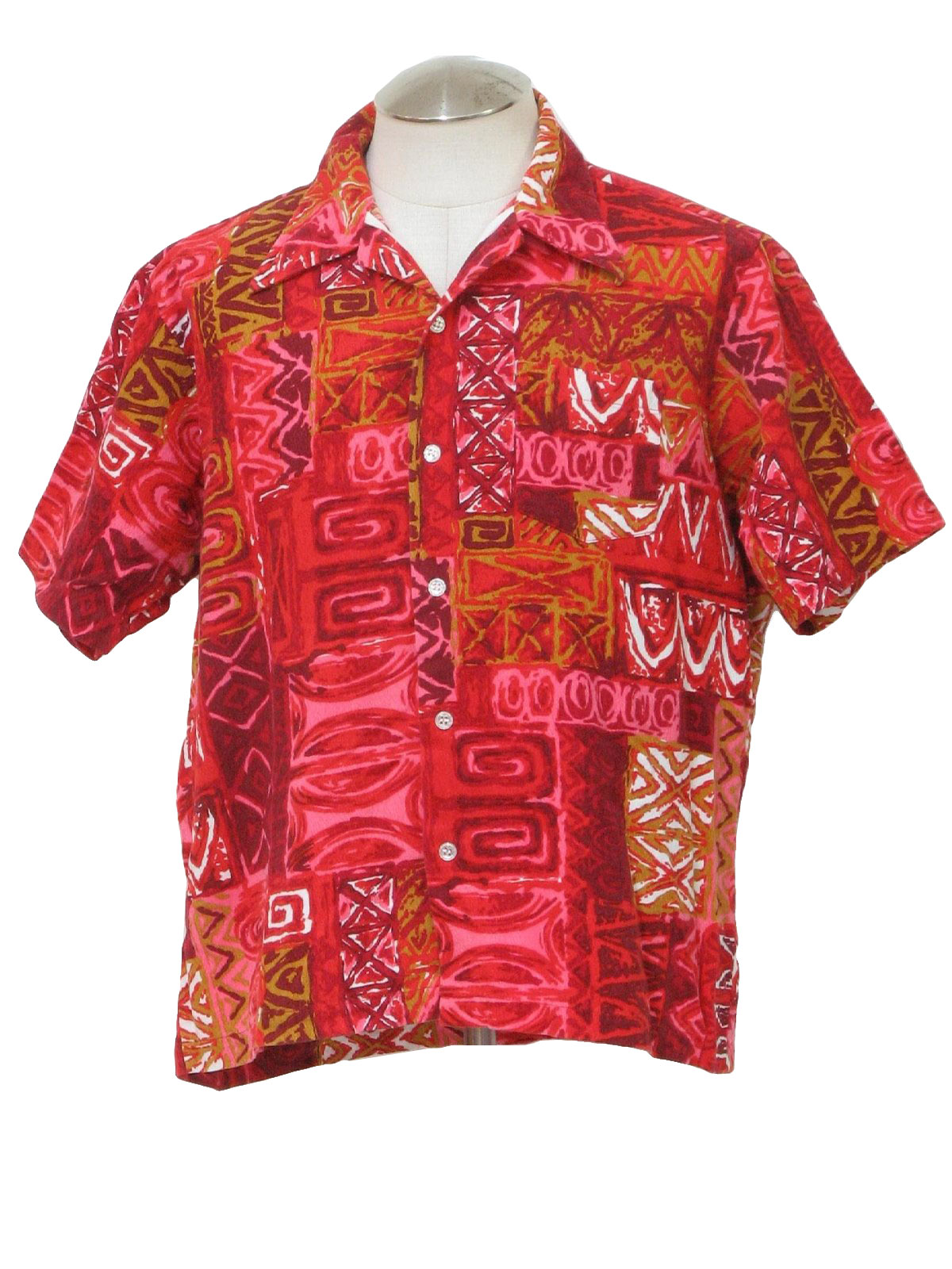 Retro 1960s Hawaiian Shirt: Late 60s -Jandy Place Collection Bardon ...