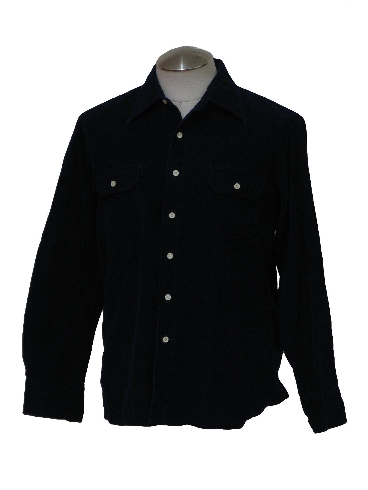 navy corduroy shirt