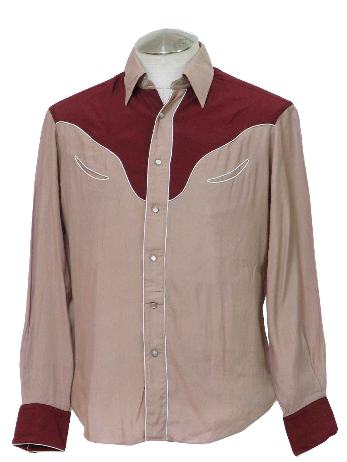 Retro 50s Western Shirt (Kennington) : 50s style (made in 80s ...