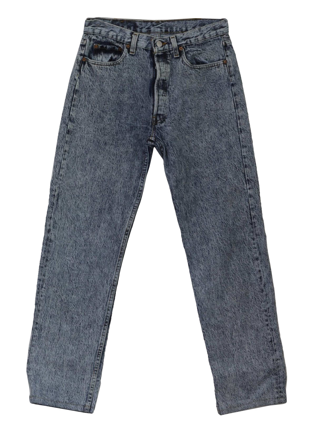 Levis 501 Eighties Vintage Pants: 80s -Levis 501- Mens blue cotton ...