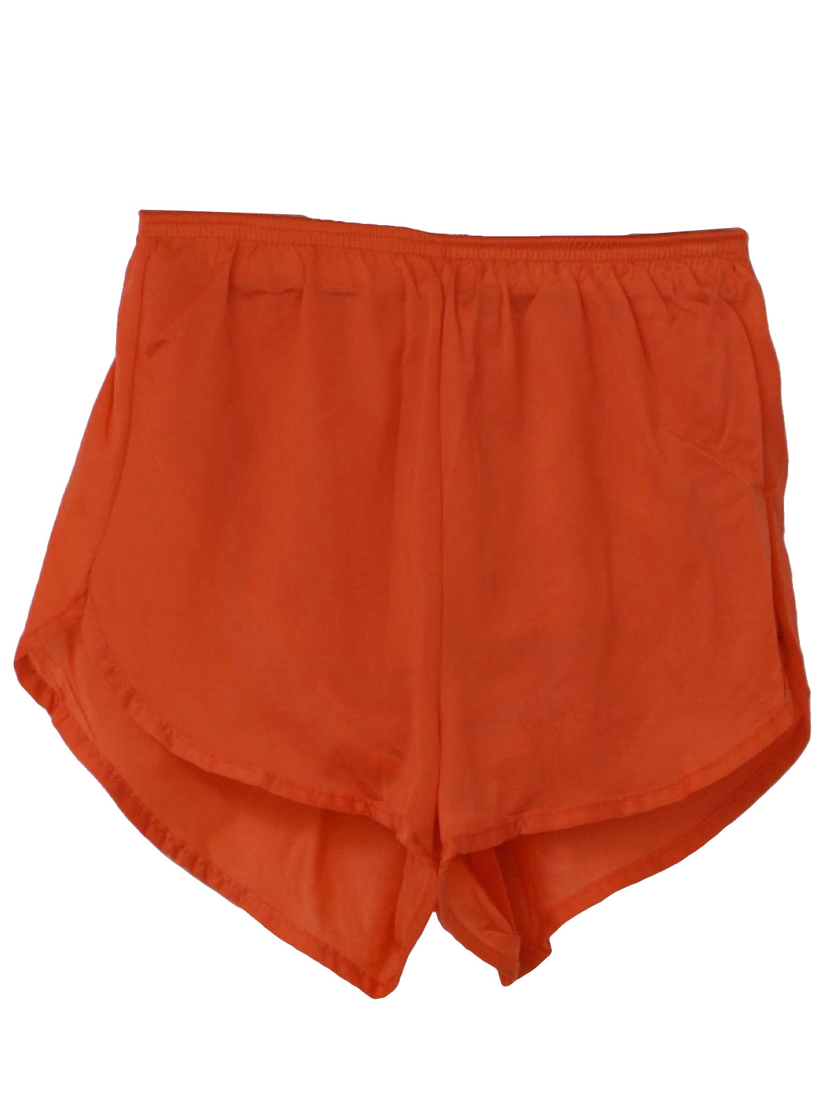 Retro 80's Shorts: 80s -Cheetah- Mens peachy orange nylon totally 80s ...