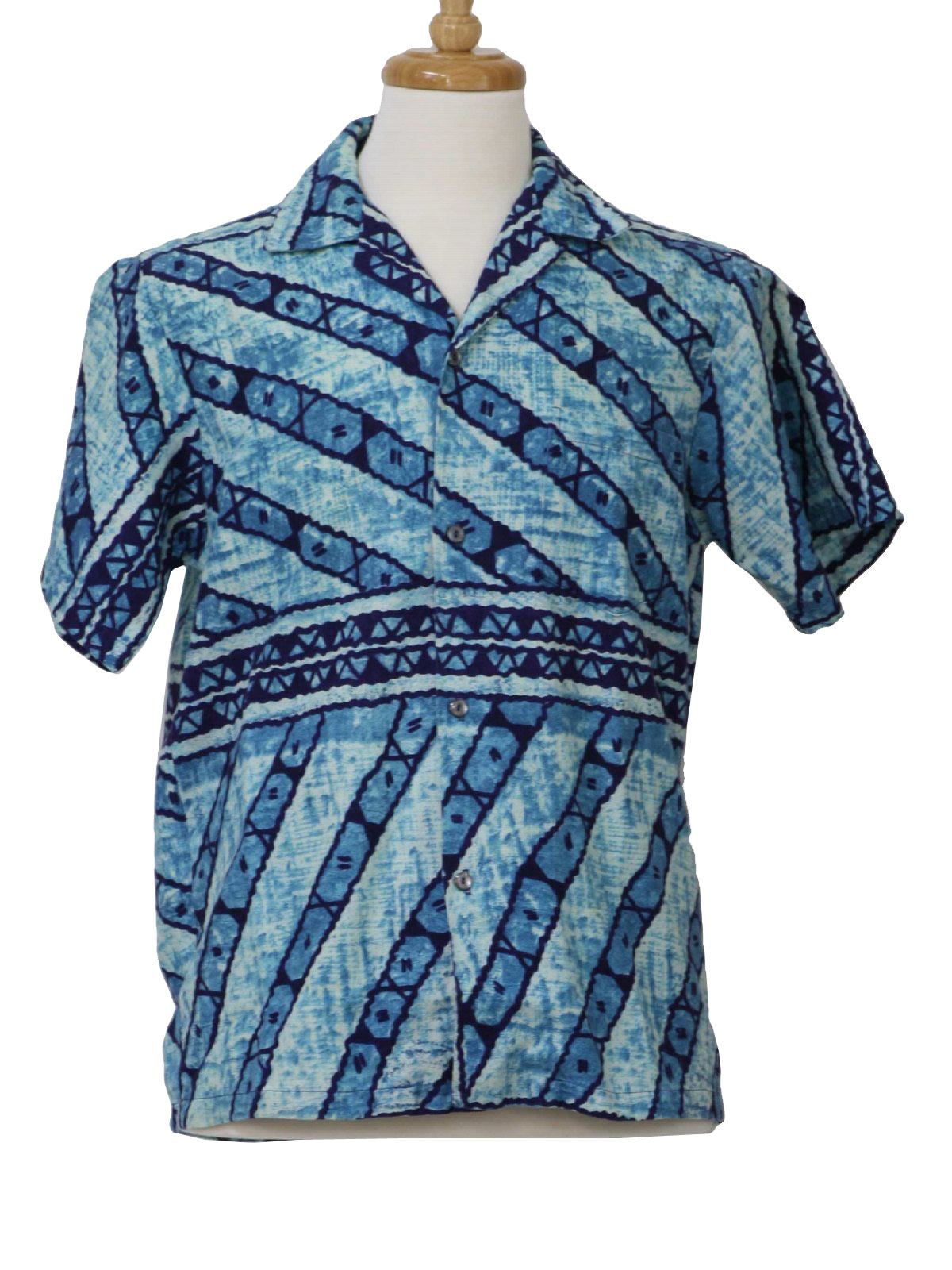 Retro Sixties Hawaiian Shirt: Early 60s -Guy Romo Shirtmakers, Honolulu ...