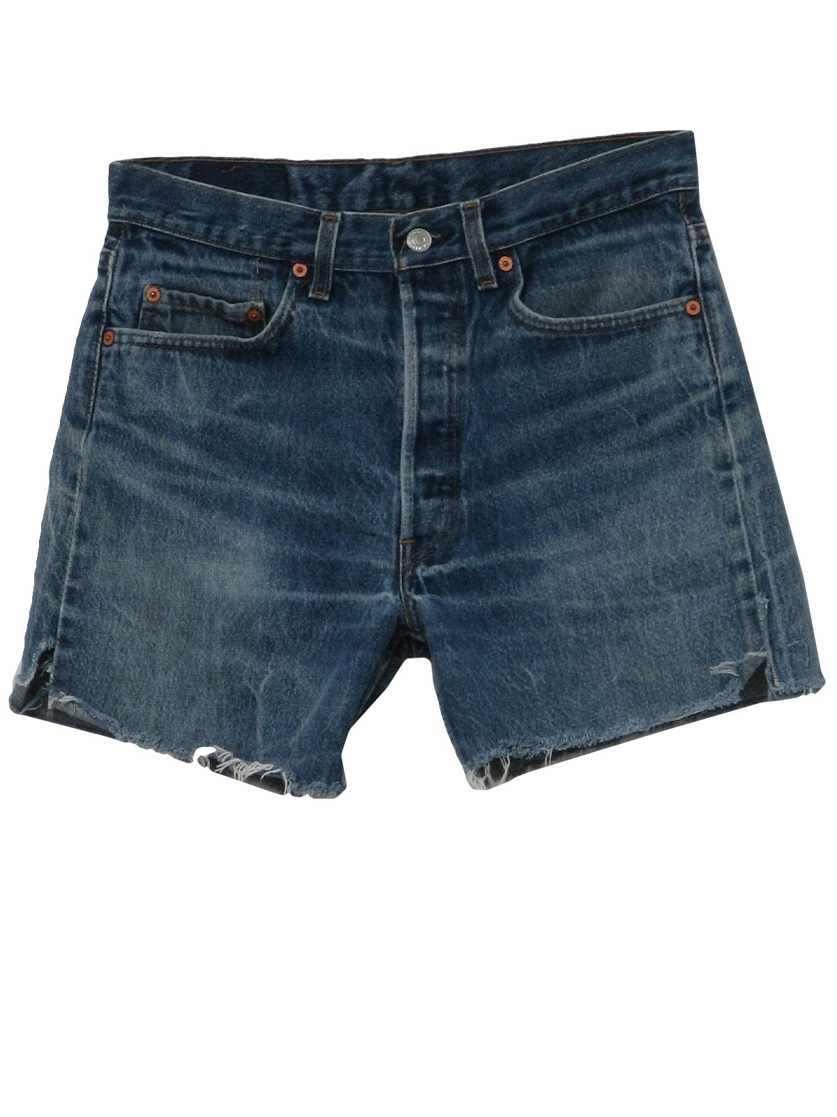 1990s Vintage Shorts: 90s -Levis 501- Mens well worn and faded medium ...